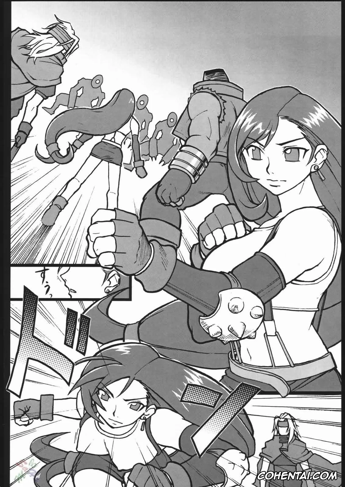 Final Fantasy hentai, Tifa Lockhart hentai, EroTifa 7 (Final Fantasy VII), pagina 3