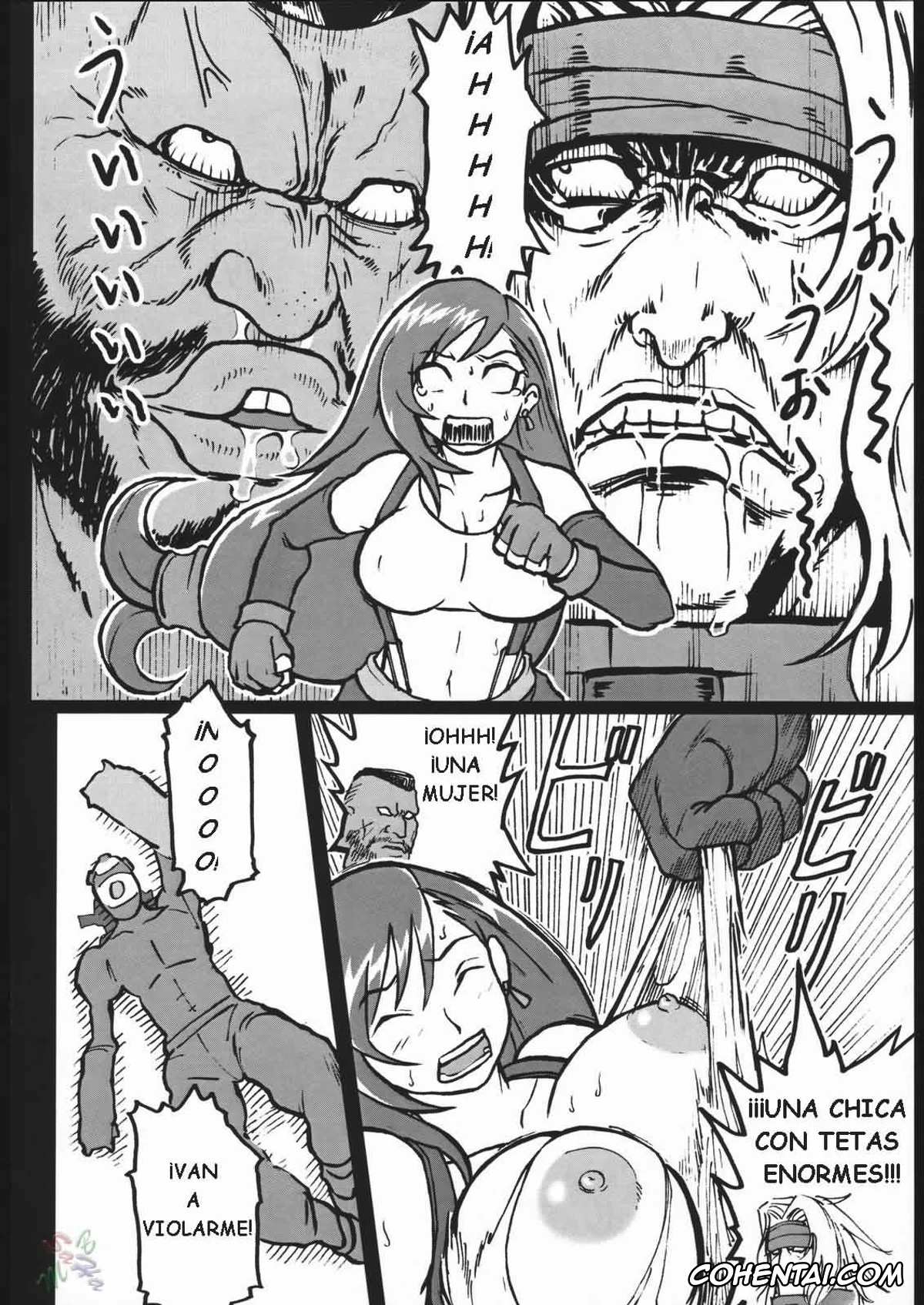 Final Fantasy hentai, Tifa Lockhart hentai, EroTifa 7 (Final Fantasy VII), pagina 9