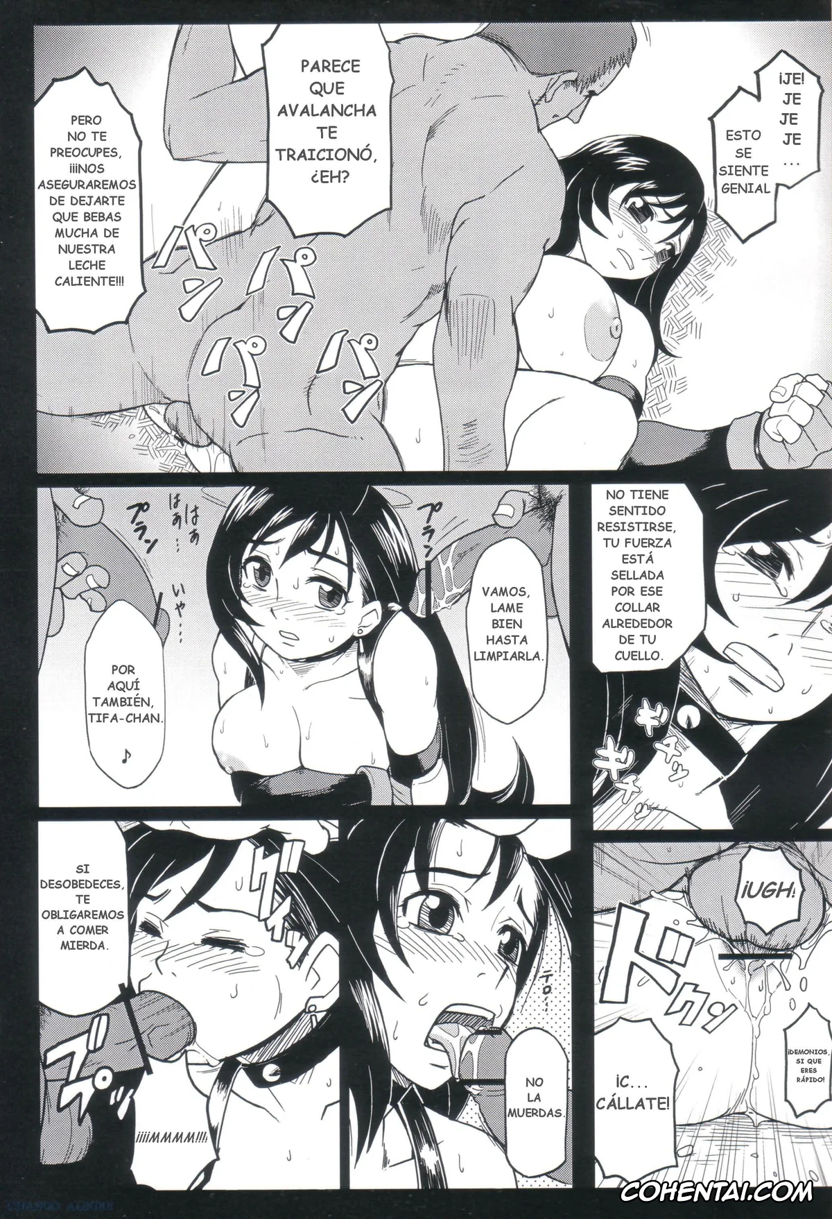 Final Fantasy xxx, Tifa Lockhart xxx, EroTifa 7 Vol. 2 (Final Fantasy VII), pagina 4