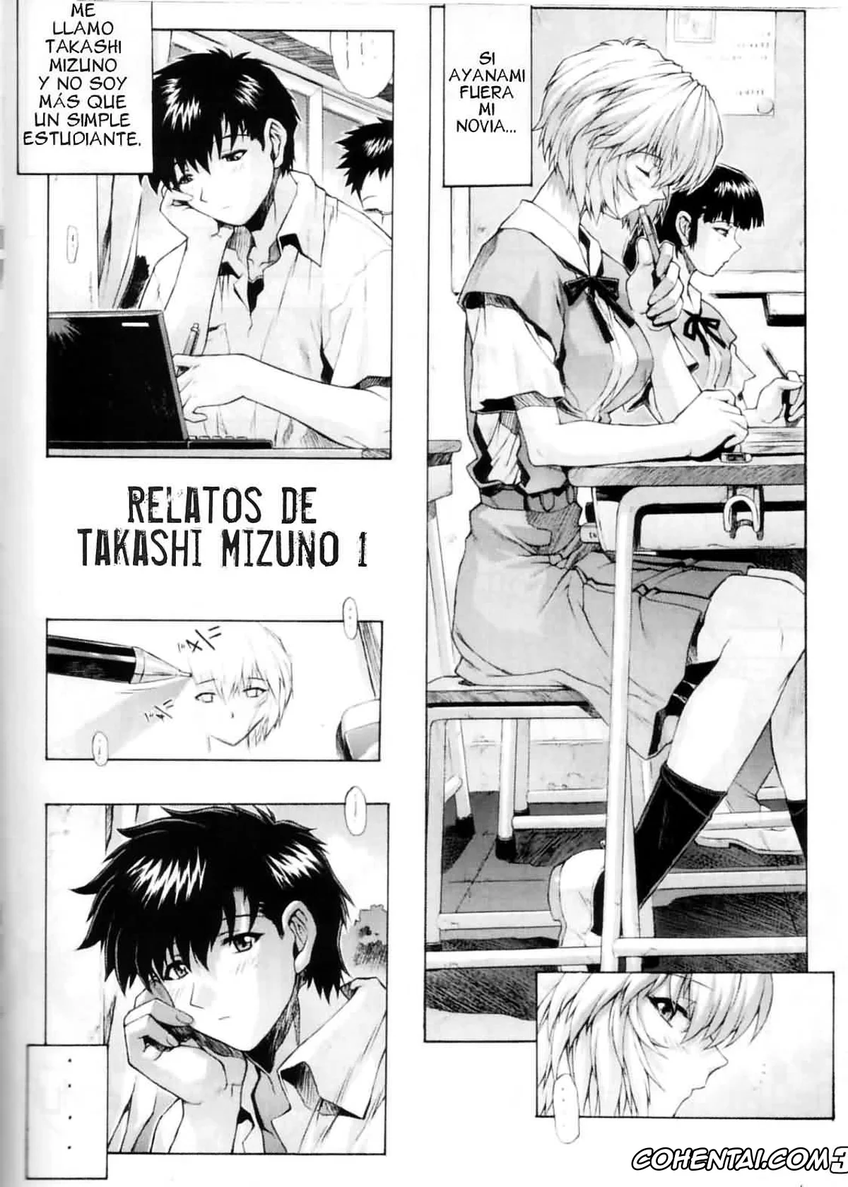 Neon Genesis Evangelion xxx, Asuka Langley Soryu xxx, Misato Katsuragi xxx, Rei Ayanami xxx, Ryoji Kaji xxx, N2 BOMB! (Neon Genesis Evangelion), pagina 25