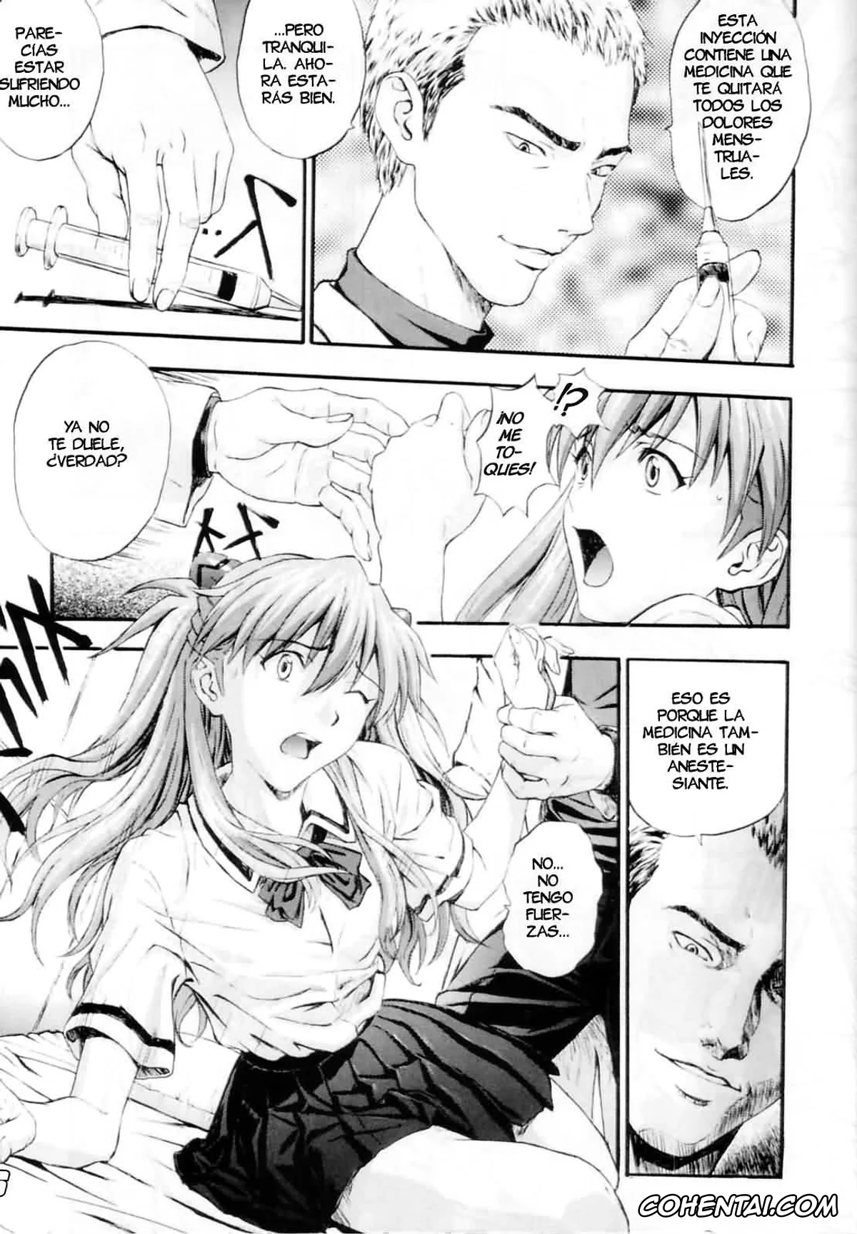 Neon Genesis Evangelion xxx, Asuka Langley Soryu xxx, Misato Katsuragi xxx, Rei Ayanami xxx, Ryoji Kaji xxx, N2 BOMB! (Neon Genesis Evangelion), pagina 46