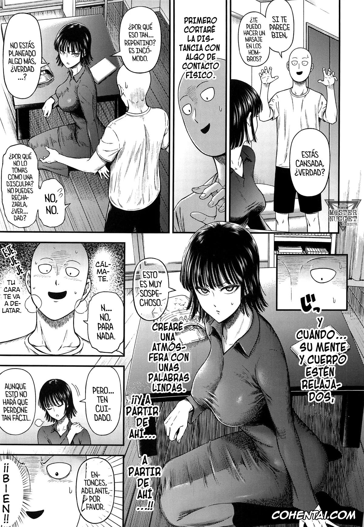 One Punch Man porno, Jigoku no Fubuki porno, Saitama porno, ONE-HURRICANE 6.5 (One Punch Man), pagina 8