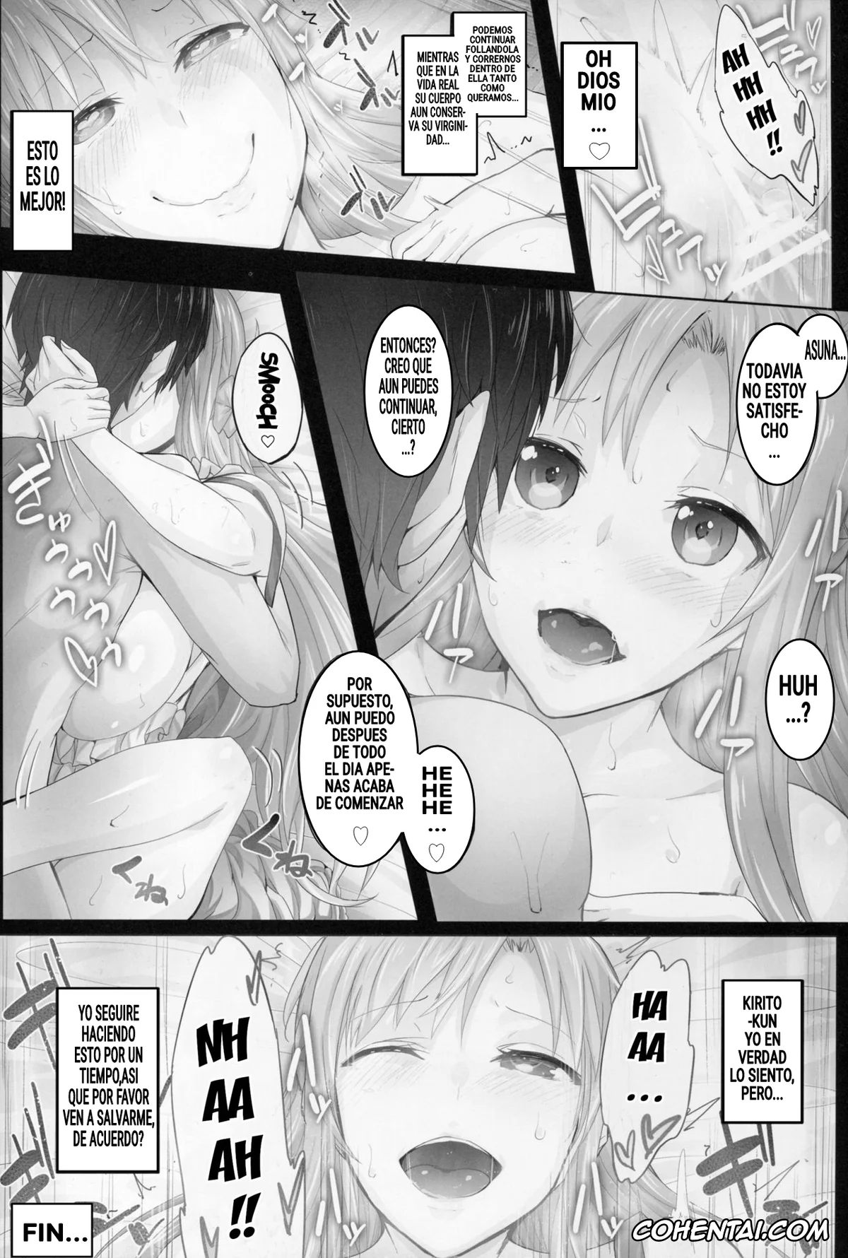 Sword Art Online xxx, Asuna Yuuki xxx, Asunama 4 (Sword Art Online), pagina 16