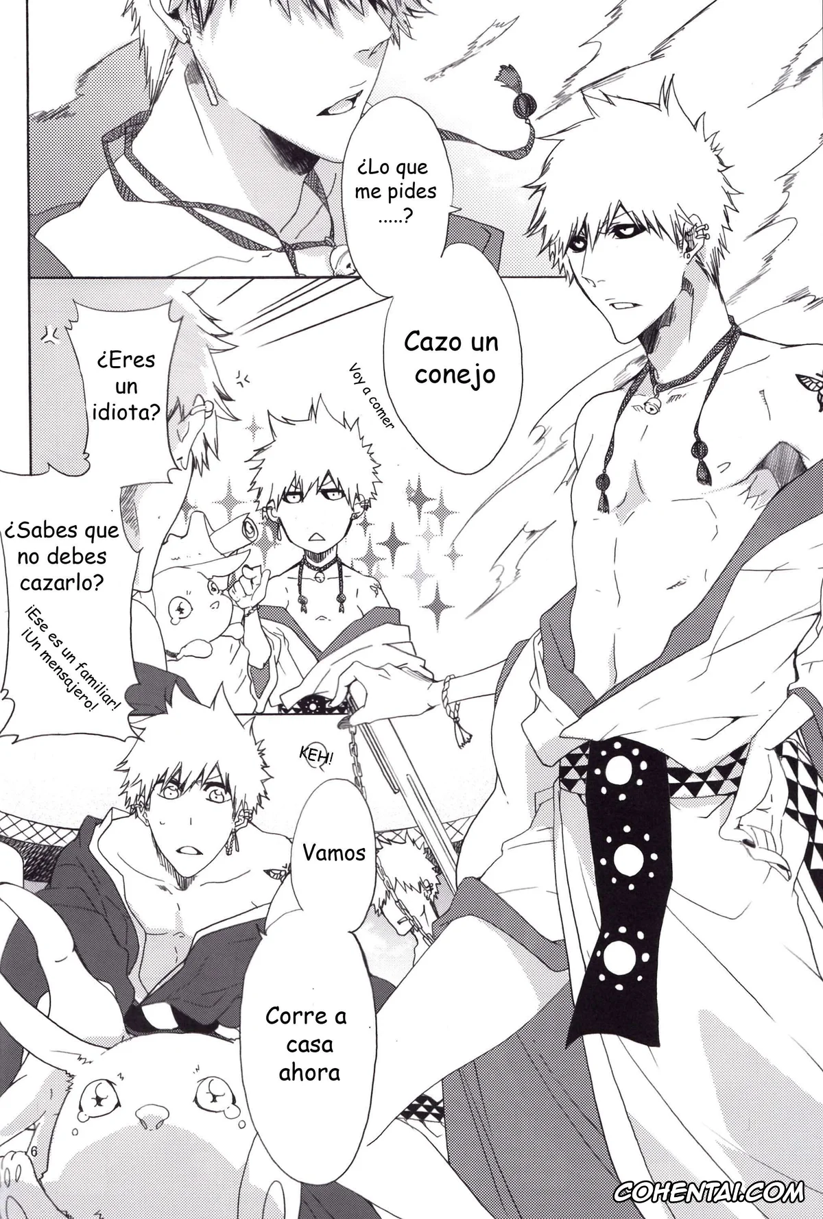 Bleach hentai, Ichigo Kurosaki hentai, Souryuu Yuugi (Bleach), pagina 6