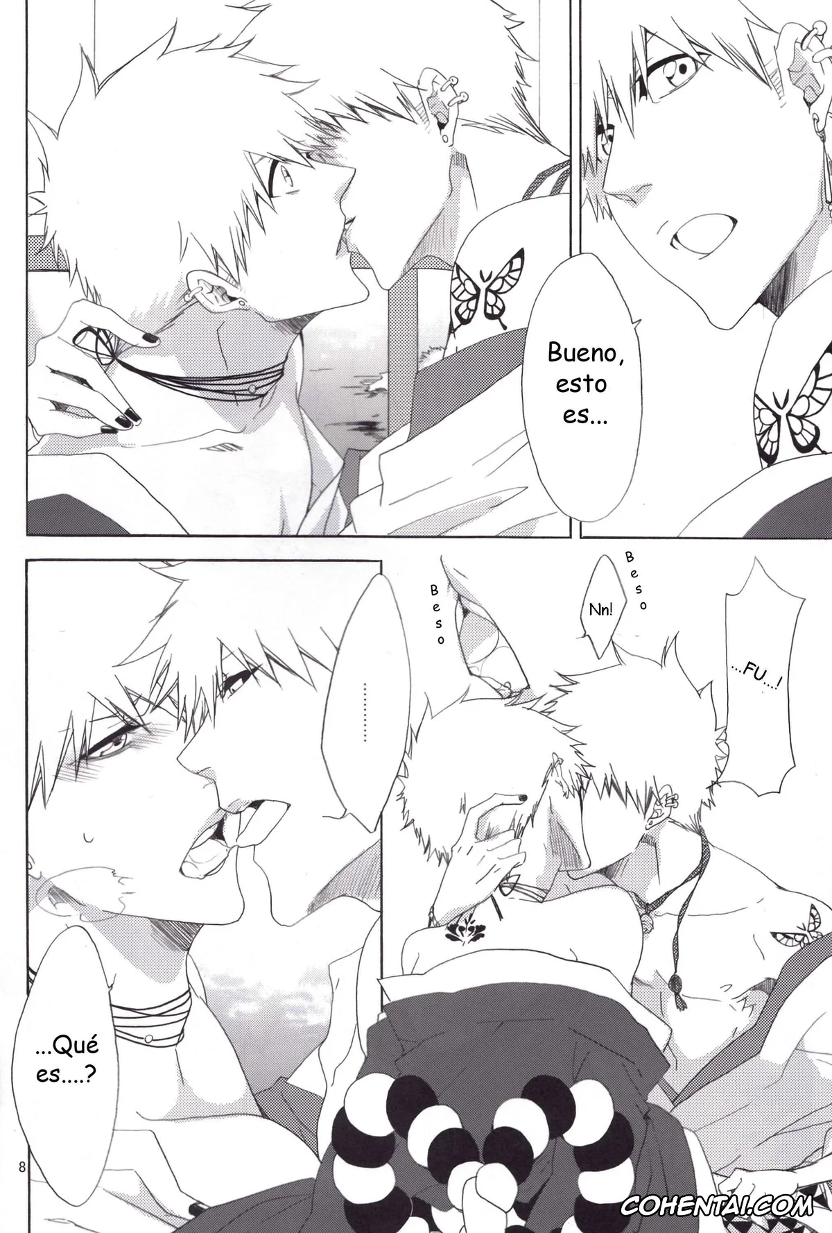 Bleach porno, Ichigo Kurosaki porno, Souryuu Yuugi (Bleach), pagina 8