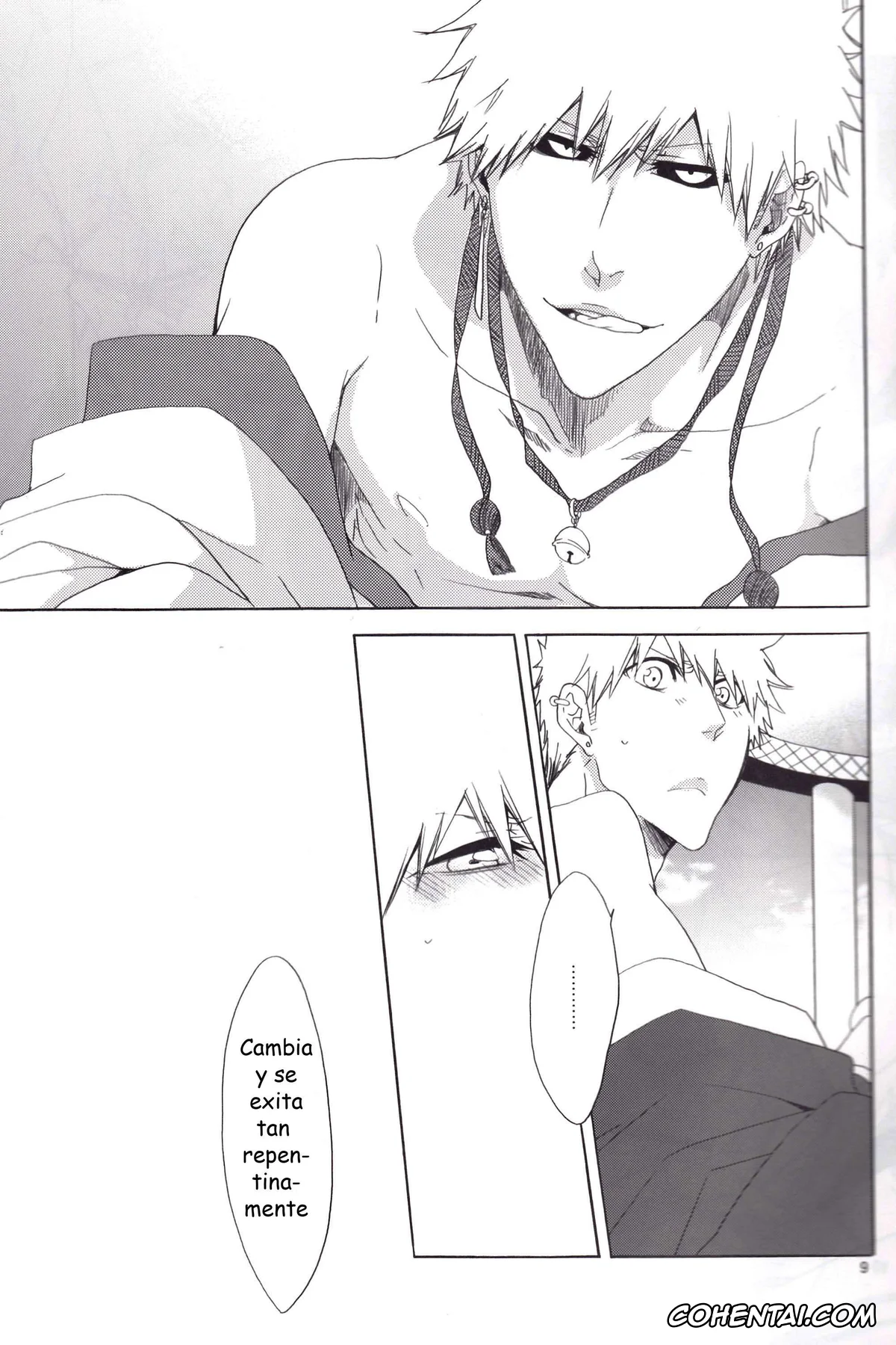 Bleach hentai, Ichigo Kurosaki hentai, Souryuu Yuugi (Bleach), pagina 9