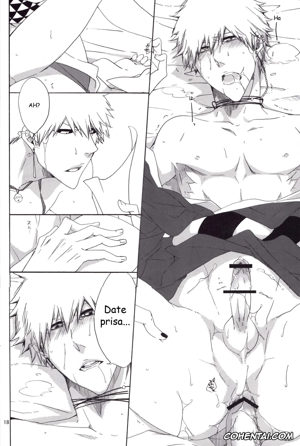 Bleach hentai, Ichigo Kurosaki hentai, Souryuu Yuugi (Bleach), pagina 18