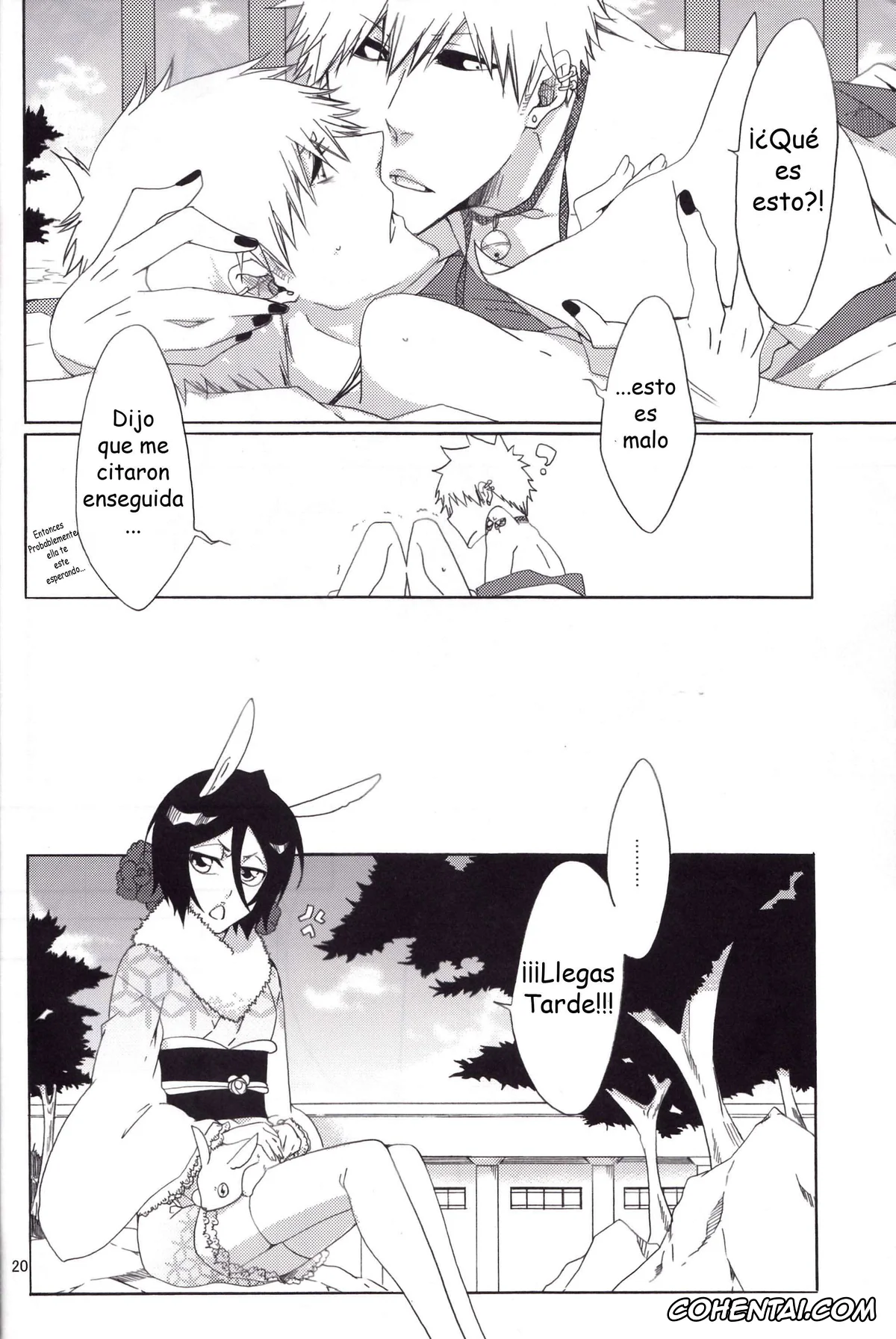 Bleach porno, Ichigo Kurosaki porno, Souryuu Yuugi (Bleach), pagina 20