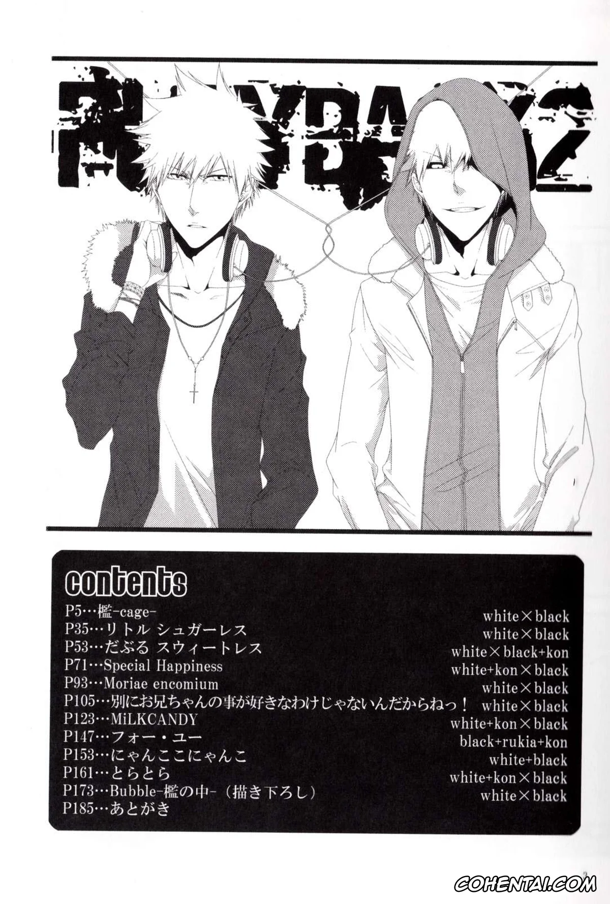 Bleach hentai, Ichigo Kurosaki hentai, Cage- Playback 2 (Bleach), pagina 6