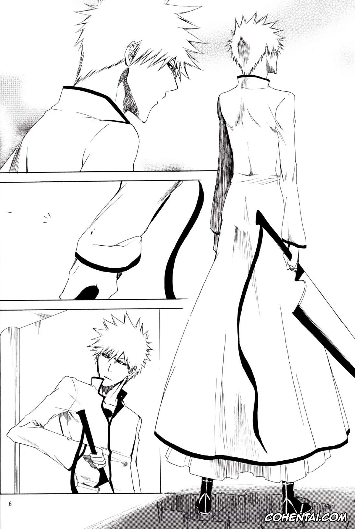 Bleach hentai, Ichigo Kurosaki hentai, Cage- Playback 2 (Bleach), pagina 9