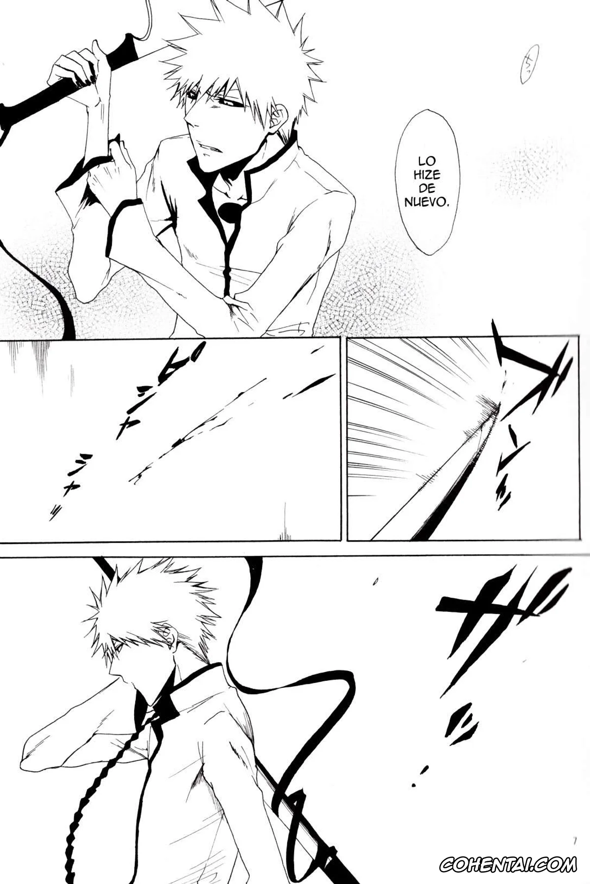 Bleach xxx, Ichigo Kurosaki xxx, Cage- Playback 2 (Bleach), pagina 10