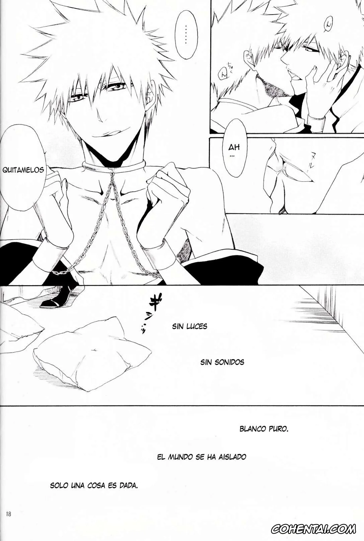 Bleach hentai, Ichigo Kurosaki hentai, Cage- Playback 2 (Bleach), pagina 21
