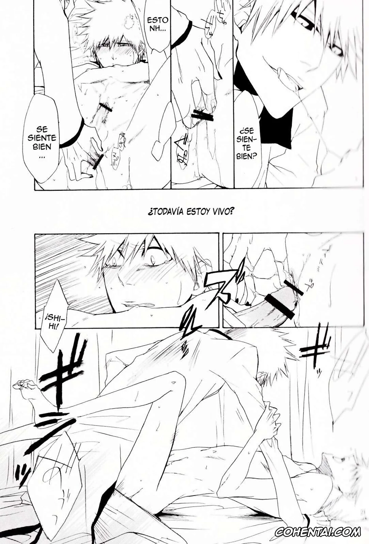Bleach hentai, Ichigo Kurosaki hentai, Cage- Playback 2 (Bleach), pagina 24