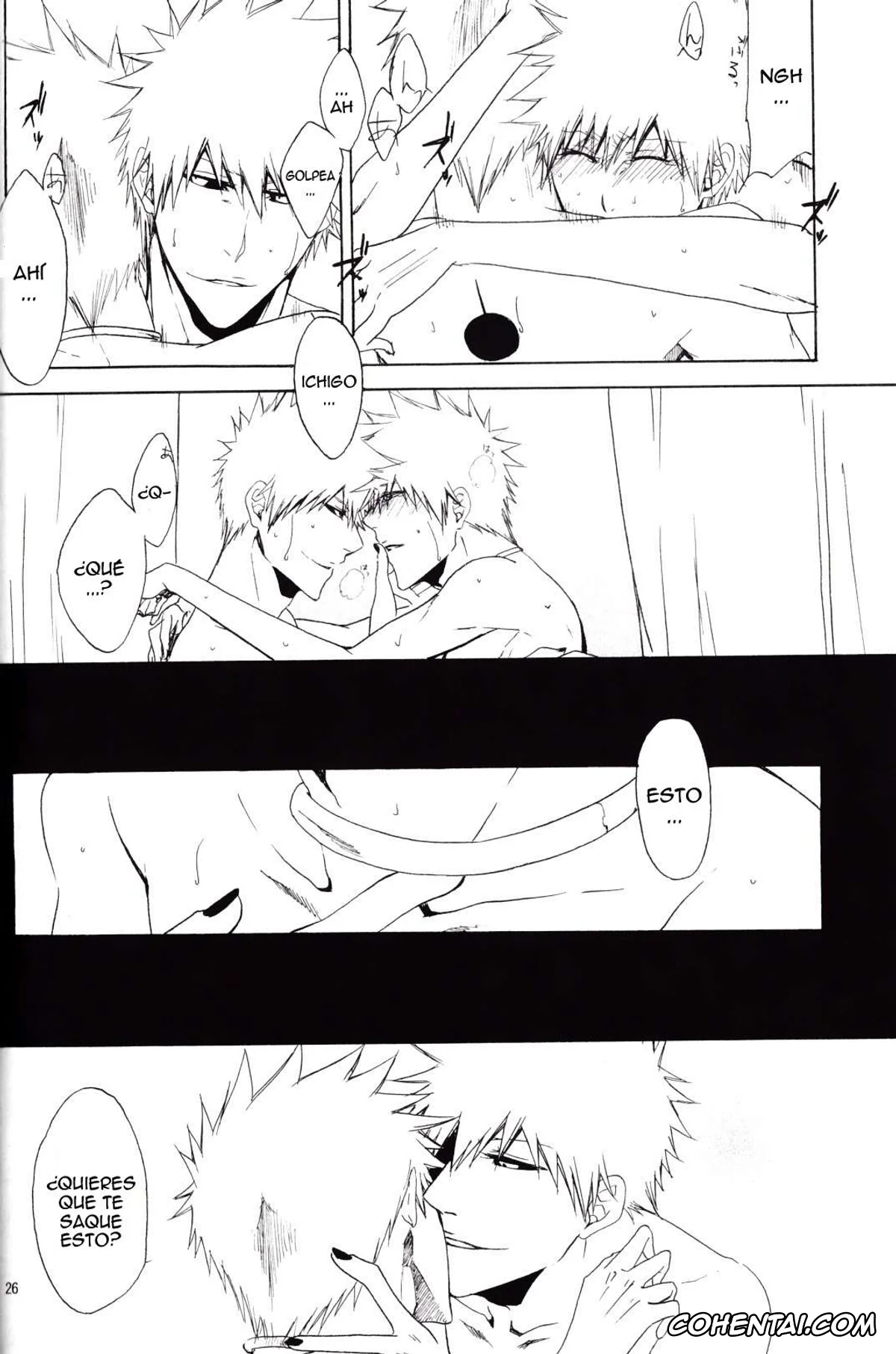 Bleach porno, Ichigo Kurosaki porno, Cage- Playback 2 (Bleach), pagina 29