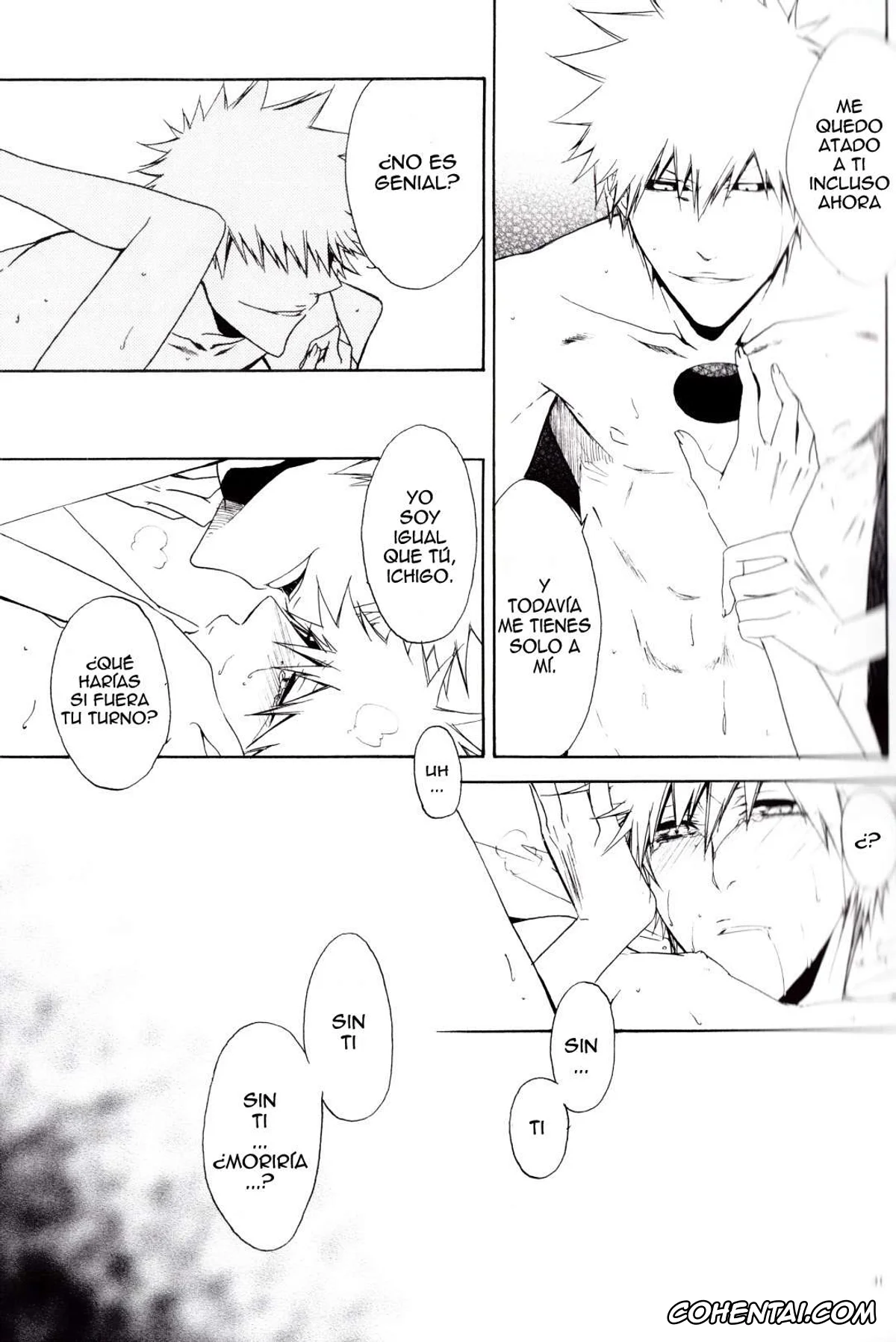Bleach hentai, Ichigo Kurosaki hentai, Cage- Playback 2 (Bleach), pagina 33