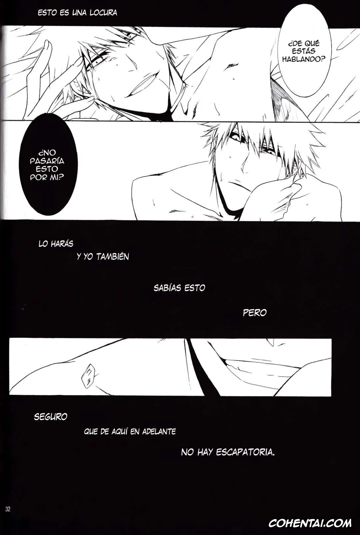Bleach xxx, Ichigo Kurosaki xxx, Cage- Playback 2 (Bleach), pagina 34