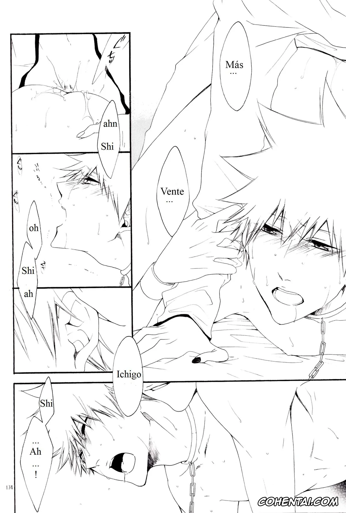 Bleach hentai, Ichigo Kurosaki hentai, Bubble (Bleach), pagina 3