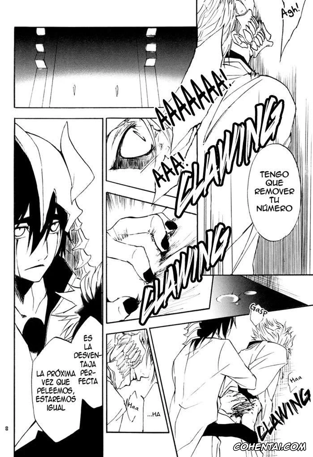 Bleach hentai, Fukurou Yamabushi (BLEACH), pagina 6
