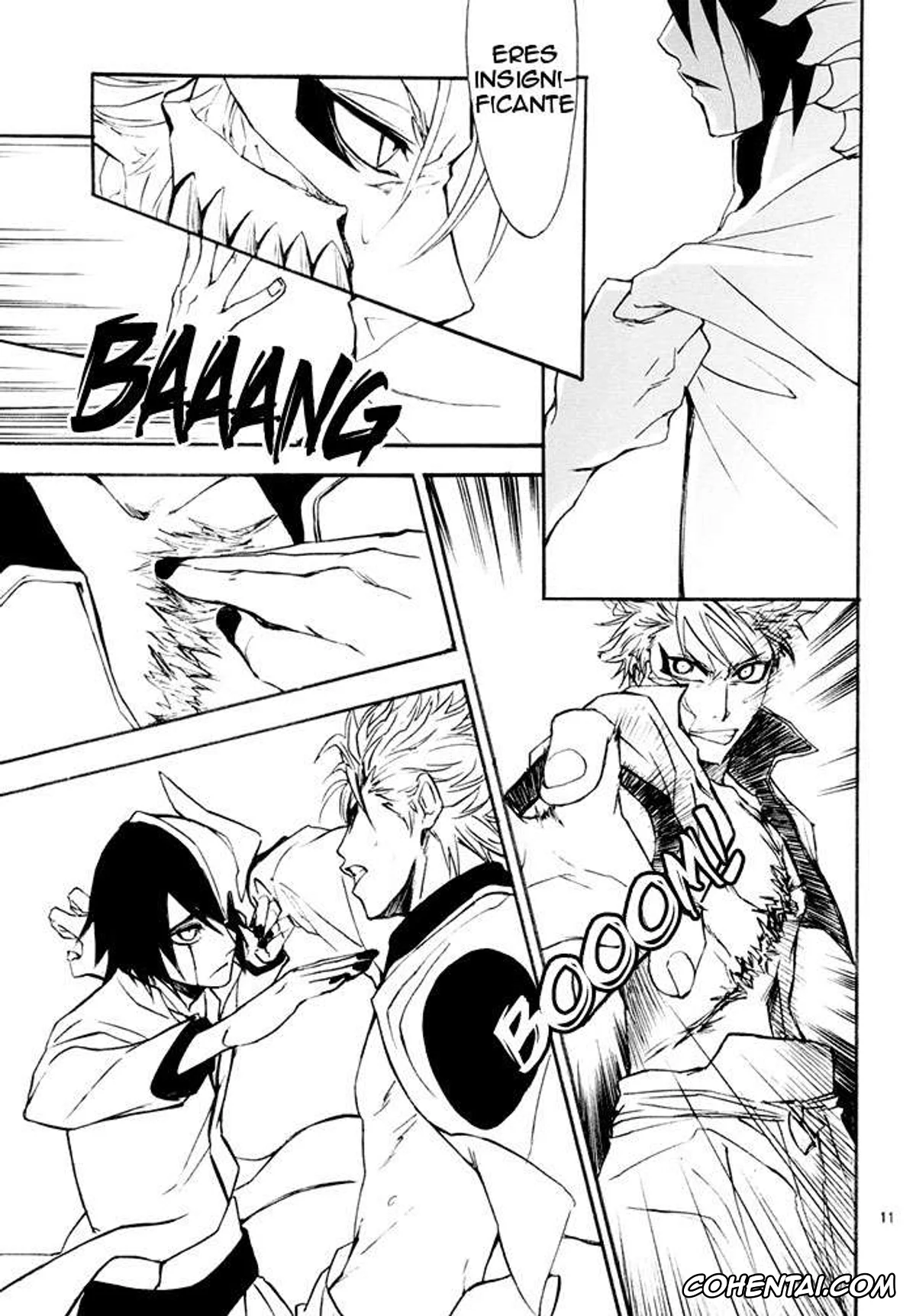 Bleach hentai, Fukurou Yamabushi (BLEACH), pagina 9