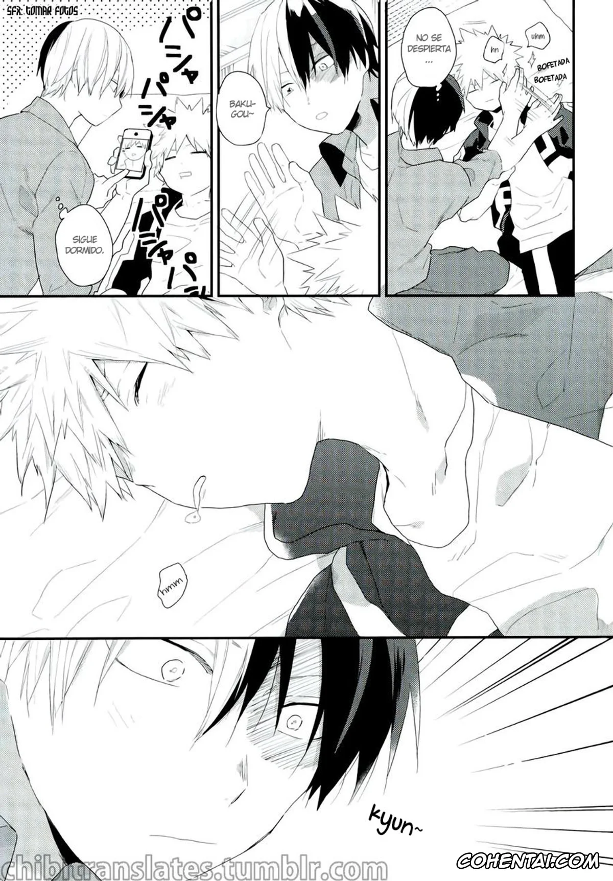 My Hero Academia | Boku No Hero Academia xxx, Katsuki Bakugou xxx, Shouto Todoroki xxx, Nete iru Katsuki-kun ni Shouto-kun ga Konna Koto (Boku no Hero Academia), pagina 4