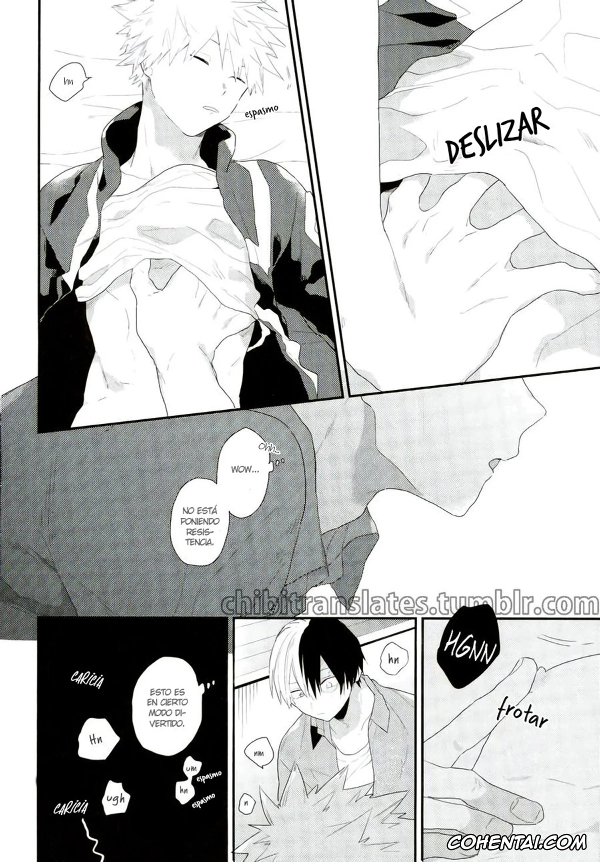 My Hero Academia | Boku No Hero Academia porno, Katsuki Bakugou porno, Shouto Todoroki porno, Nete iru Katsuki-kun ni Shouto-kun ga Konna Koto (Boku no Hero Academia), pagina 5