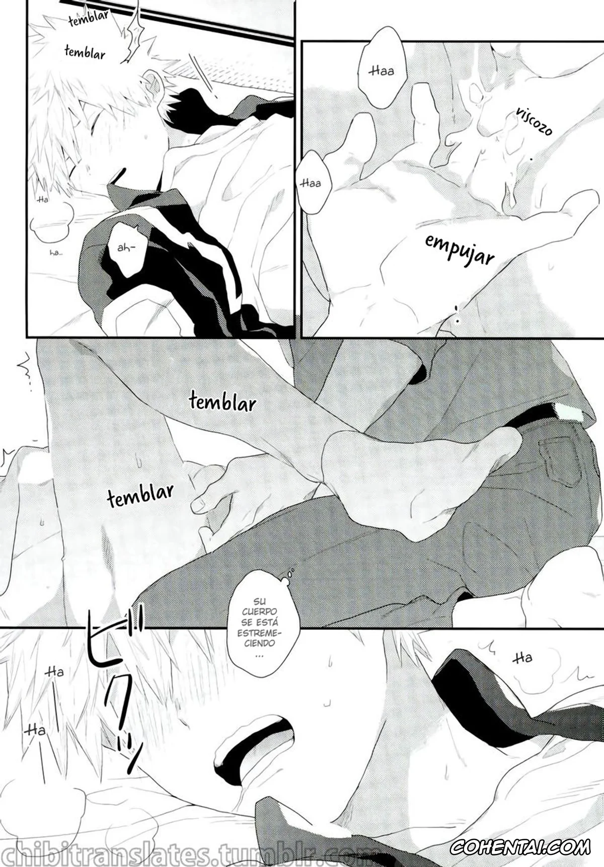 My Hero Academia | Boku No Hero Academia hentai, Katsuki Bakugou hentai, Shouto Todoroki hentai, Nete iru Katsuki-kun ni Shouto-kun ga Konna Koto (Boku no Hero Academia), pagina 9