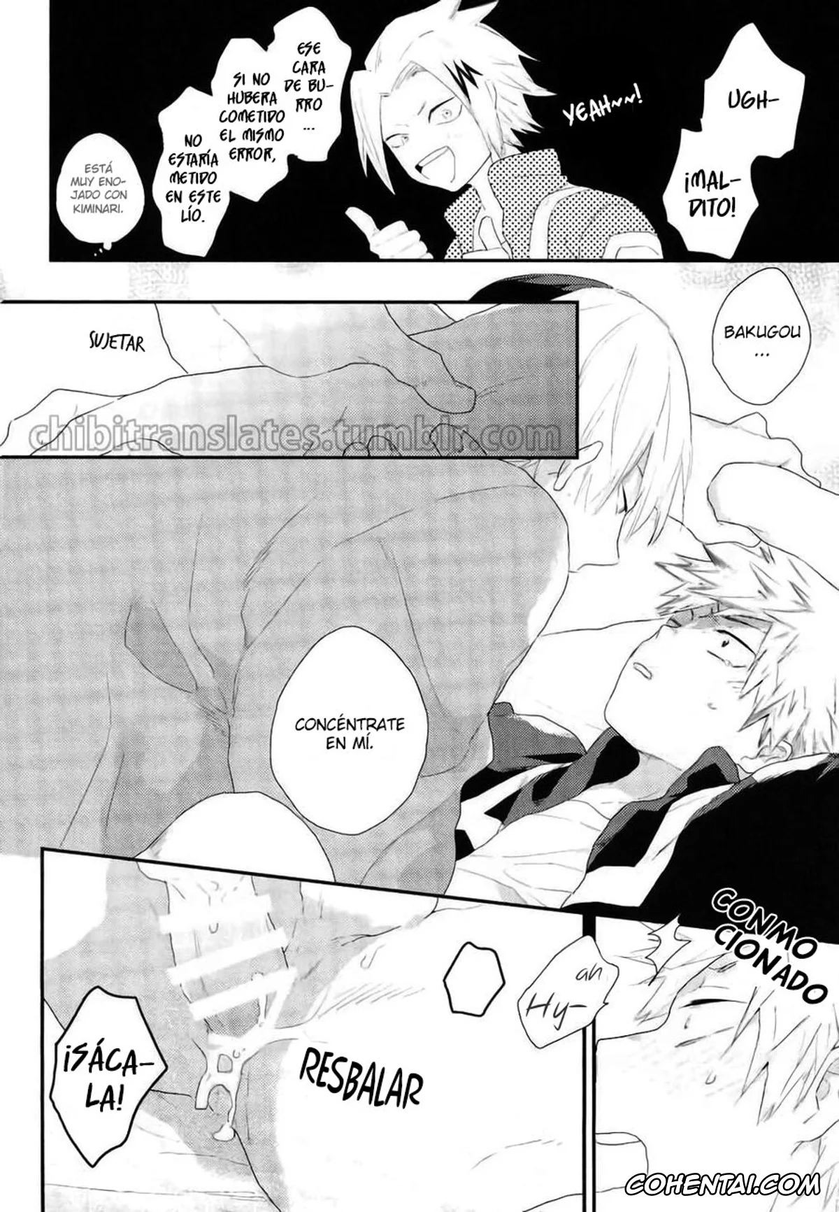 My Hero Academia | Boku No Hero Academia hentai, Katsuki Bakugou hentai, Shouto Todoroki hentai, Nete iru Katsuki-kun ni Shouto-kun ga Konna Koto (Boku no Hero Academia), pagina 15