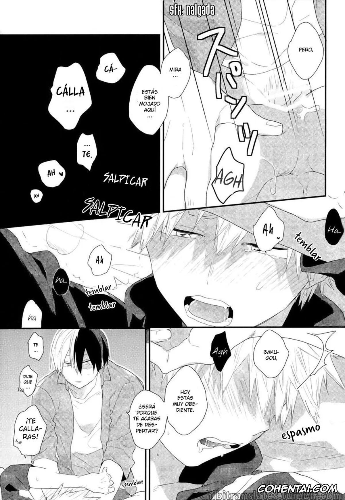 My Hero Academia | Boku No Hero Academia xxx, Katsuki Bakugou xxx, Shouto Todoroki xxx, Nete iru Katsuki-kun ni Shouto-kun ga Konna Koto (Boku no Hero Academia), pagina 16
