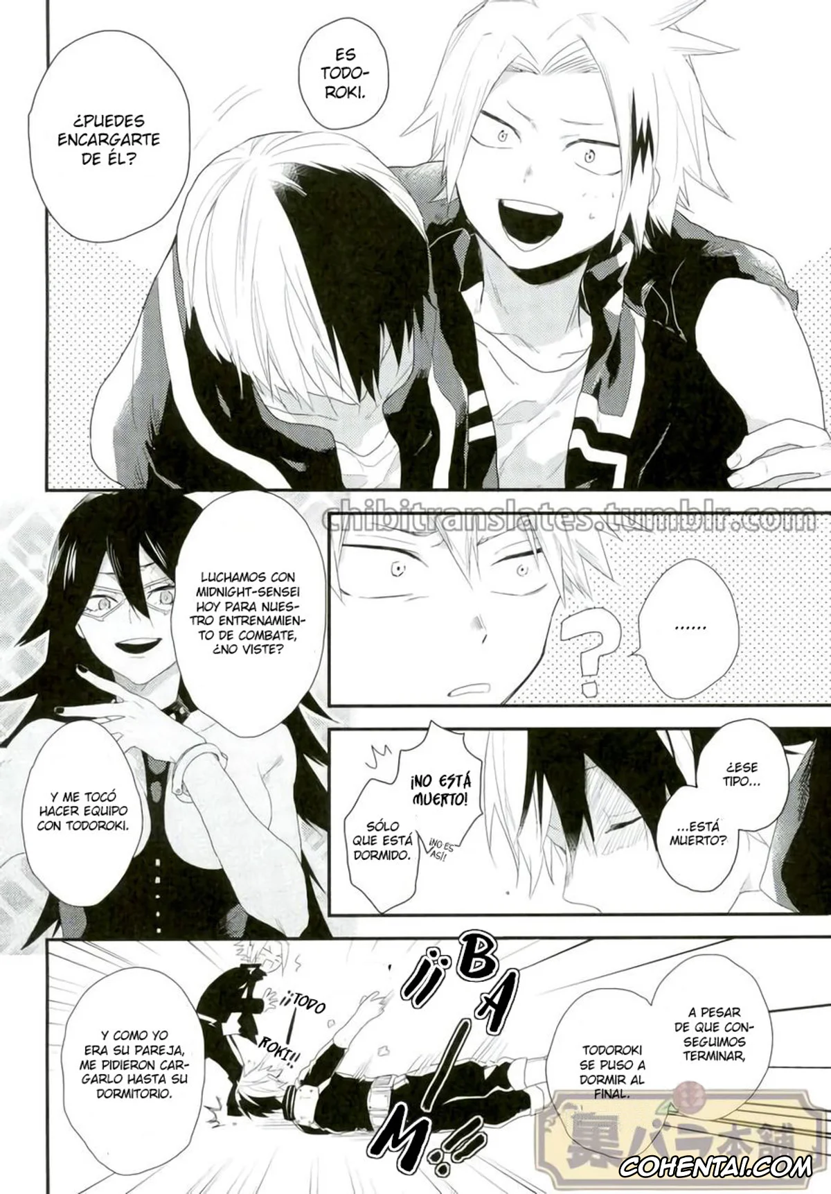 My Hero Academia | Boku No Hero Academia hentai, Katsuki Bakugou hentai, Shouto Todoroki hentai, Nete iru Shouto-kun ni Katsuki-kun ga Anna Koto (Boku no Hero Academia), pagina 3