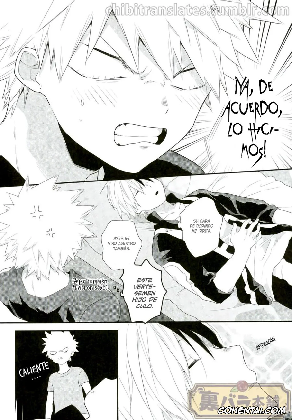 My Hero Academia | Boku No Hero Academia xxx, Katsuki Bakugou xxx, Shouto Todoroki xxx, Nete iru Shouto-kun ni Katsuki-kun ga Anna Koto (Boku no Hero Academia), pagina 7