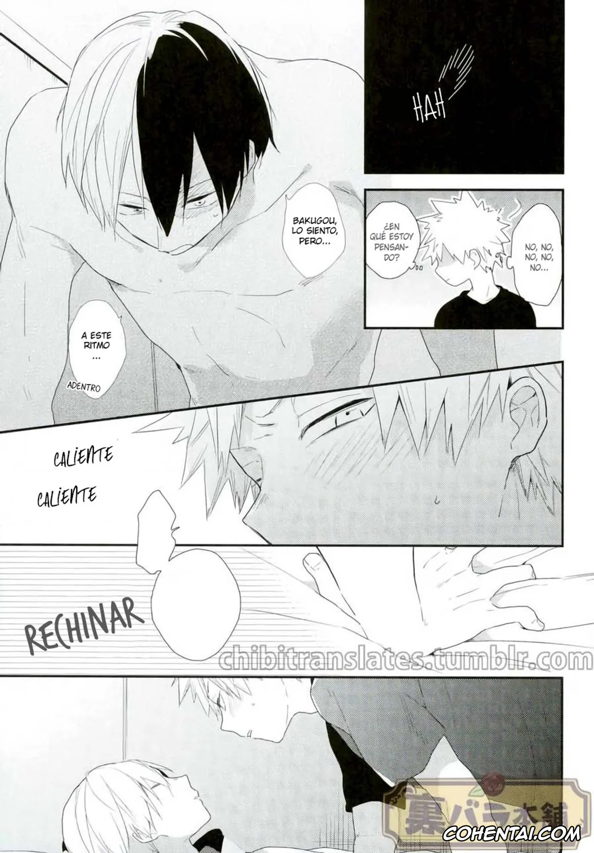 My Hero Academia | Boku No Hero Academia porno, Katsuki Bakugou porno, Shouto Todoroki porno, Nete iru Shouto-kun ni Katsuki-kun ga Anna Koto (Boku no Hero Academia), pagina 8