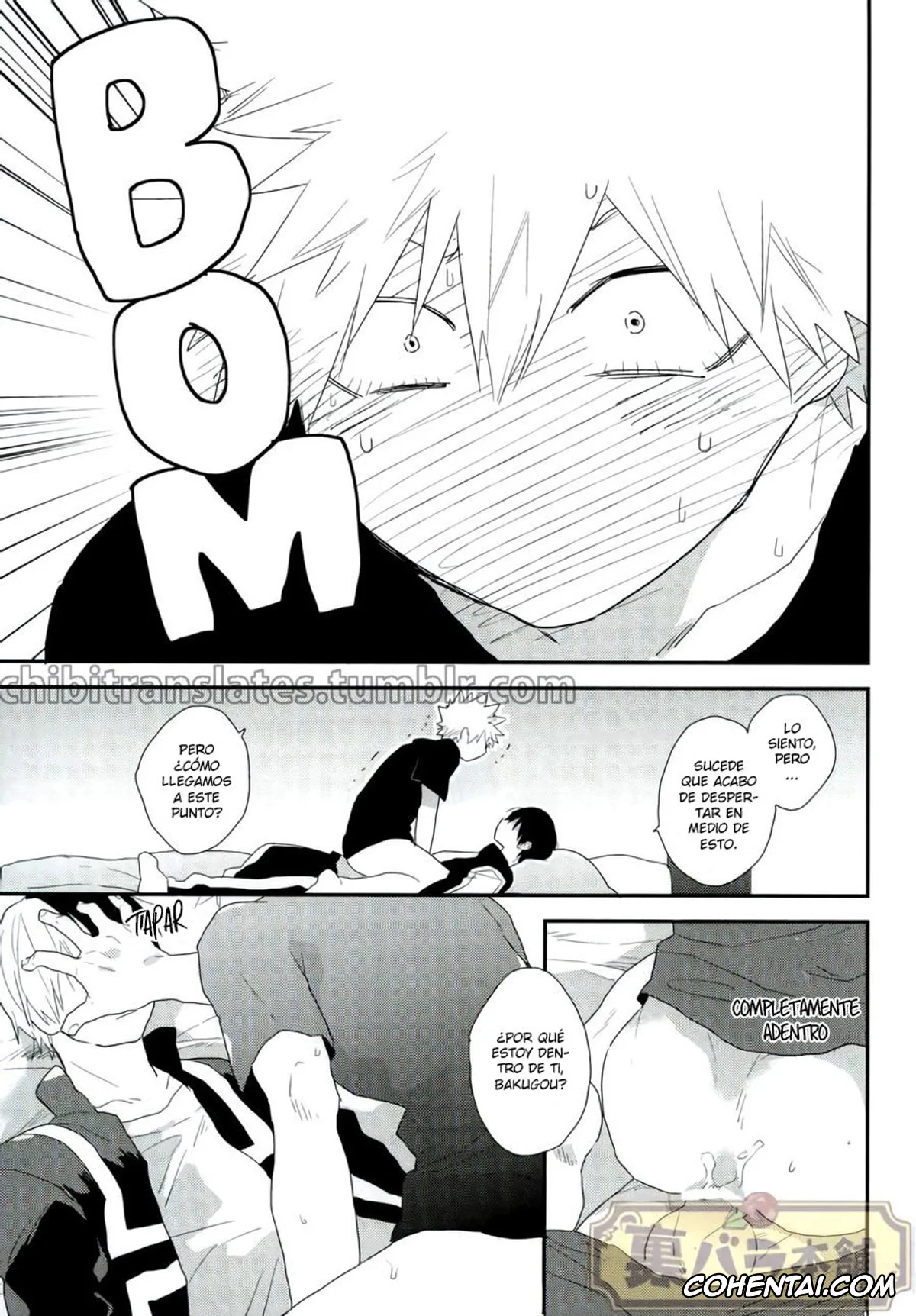 My Hero Academia | Boku No Hero Academia hentai, Katsuki Bakugou hentai, Shouto Todoroki hentai, Nete iru Shouto-kun ni Katsuki-kun ga Anna Koto (Boku no Hero Academia), pagina 18