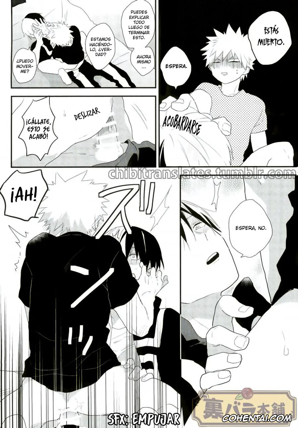 My Hero Academia | Boku No Hero Academia xxx, Katsuki Bakugou xxx, Shouto Todoroki xxx, Nete iru Shouto-kun ni Katsuki-kun ga Anna Koto (Boku no Hero Academia), pagina 19