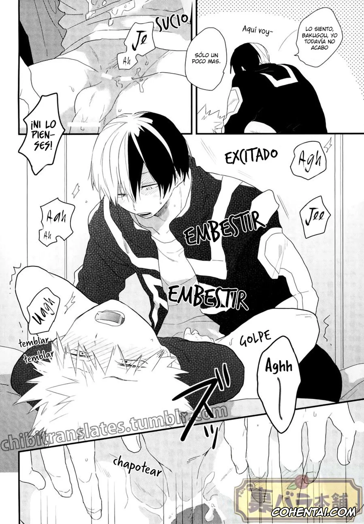 My Hero Academia | Boku No Hero Academia hentai, Katsuki Bakugou hentai, Shouto Todoroki hentai, Nete iru Shouto-kun ni Katsuki-kun ga Anna Koto (Boku no Hero Academia), pagina 21