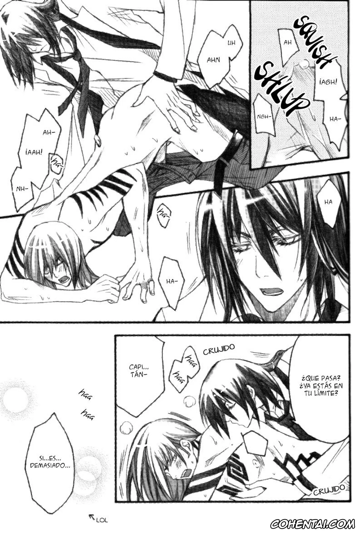 Bleach porno, Byakuya Sensei to Renji-kun. (Bleach), pagina 14