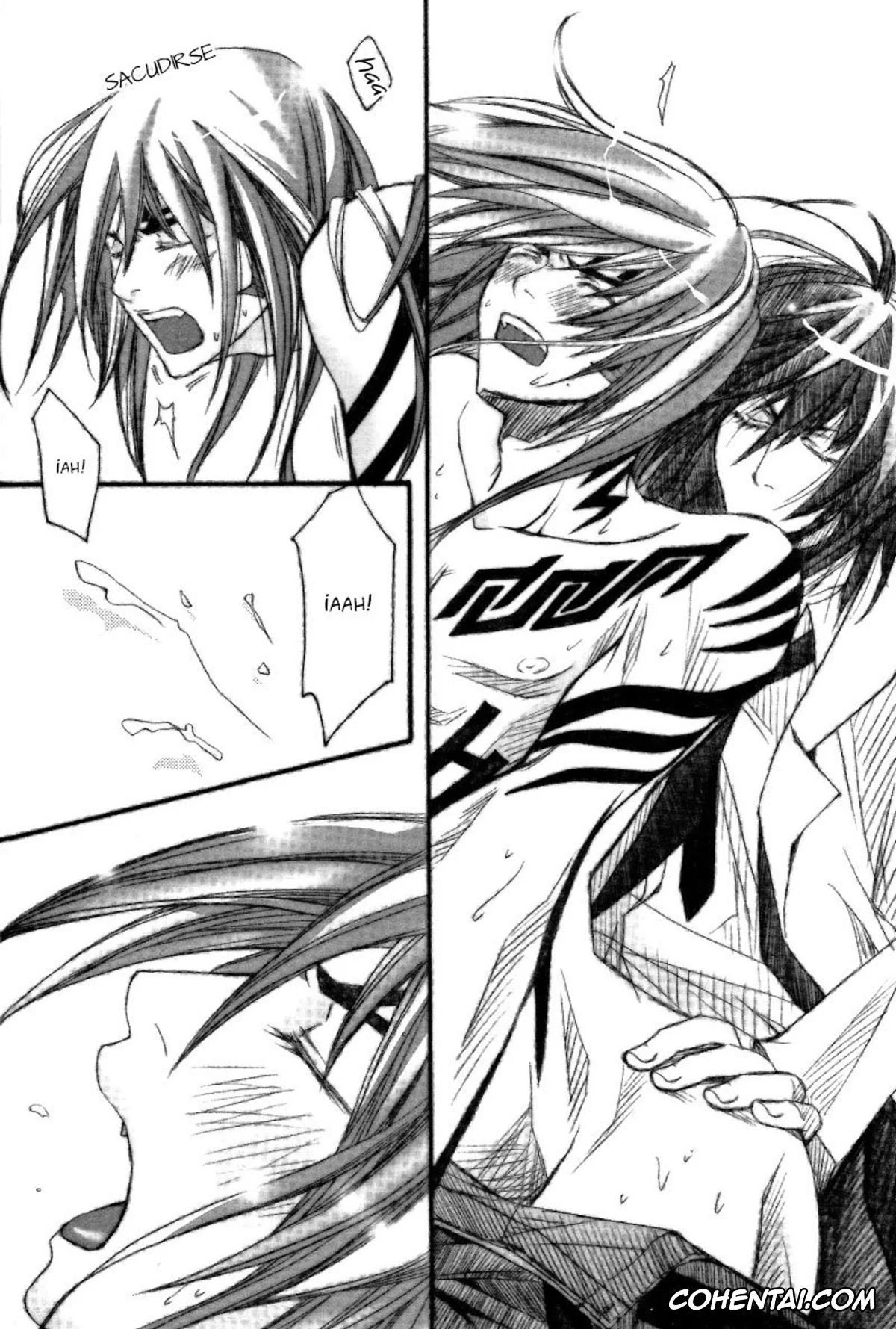 Bleach hentai, Byakuya Sensei to Renji-kun. (Bleach), pagina 15