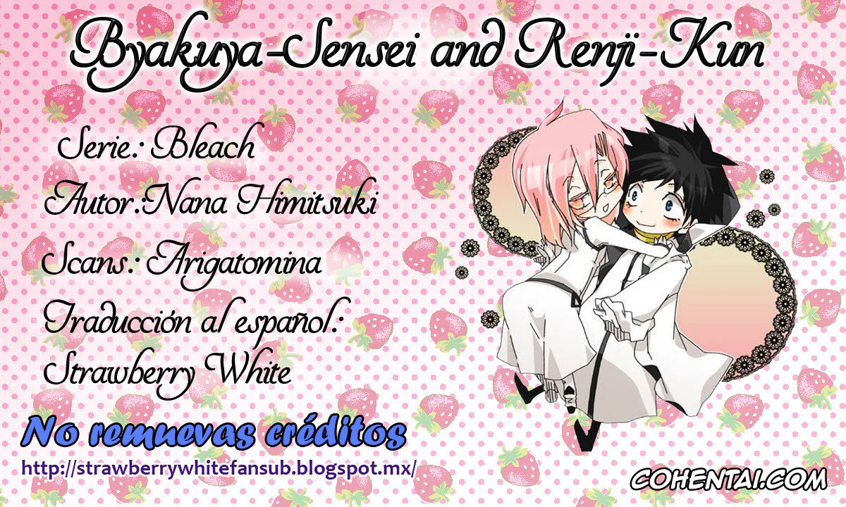 Bleach hentai, Byakuya Sensei to Renji-kun. (Bleach), pagina 24