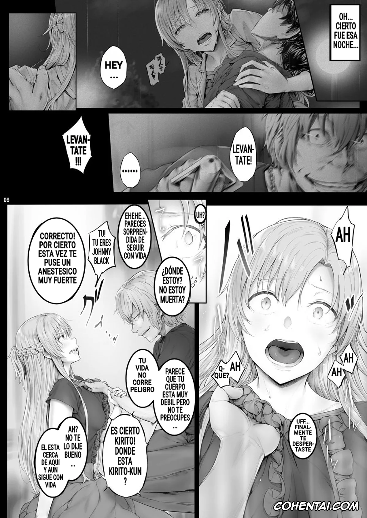 Sword Art Online porno, Asuna Yuuki porno, Asunama 6 (Sword Art Online), pagina 5