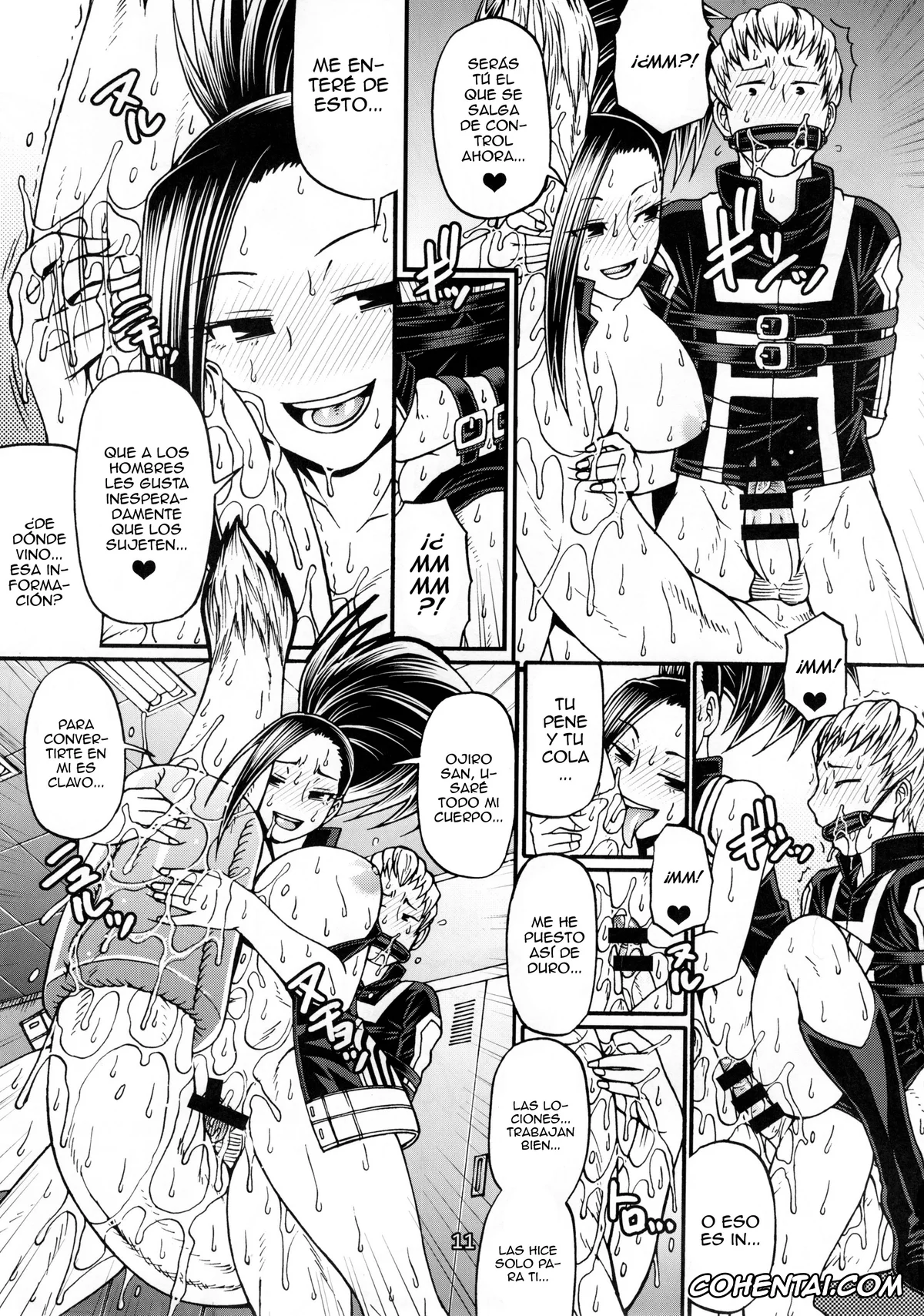 My Hero Academia | Boku No Hero Academia xxx, Mashirao Ojiro xxx, Momo Yaoyorozu xxx, Momo x Shiro (Boku no Hero Academia), pagina 10