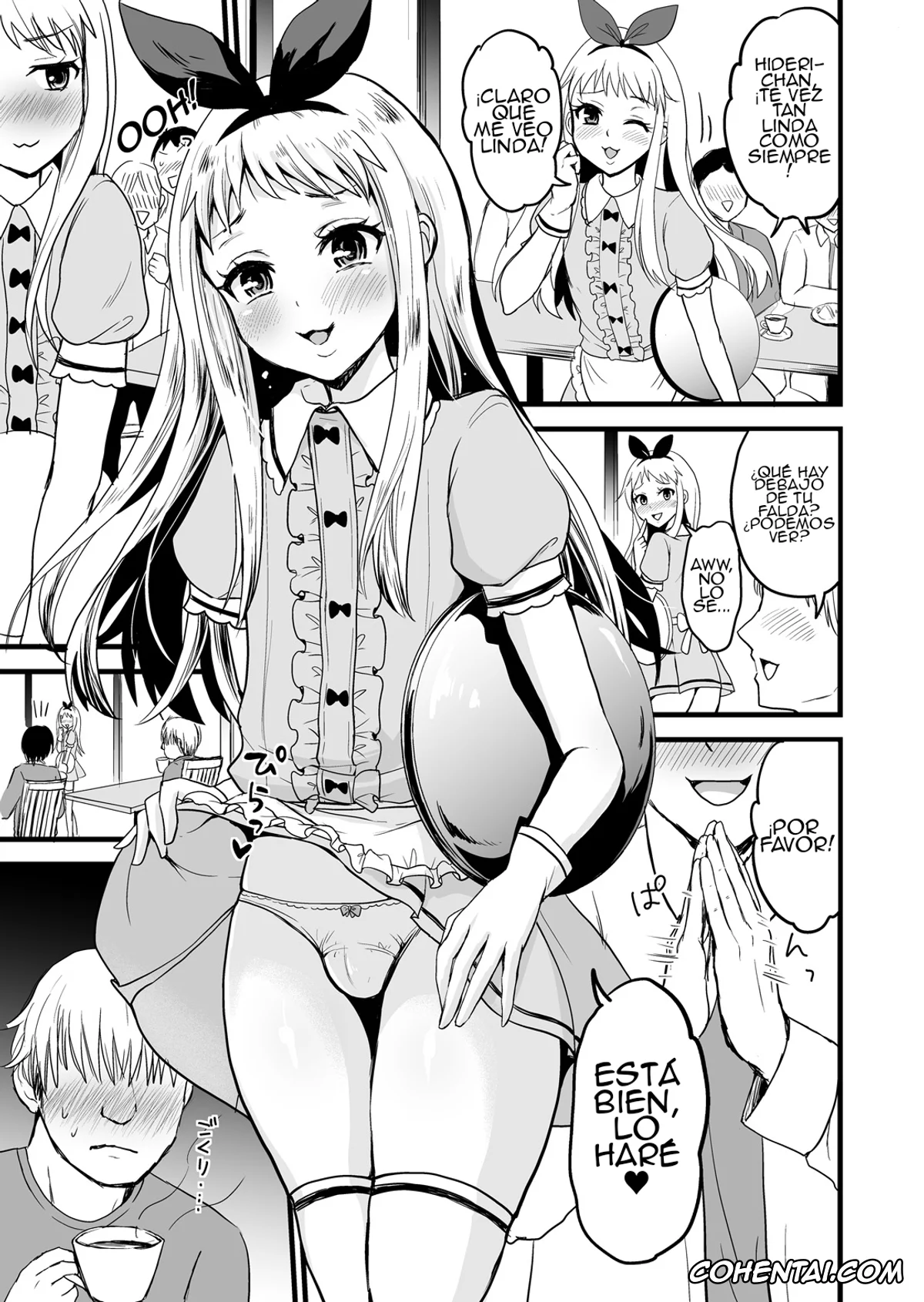 Blend S xxx, Hideri Kanzaki xxx, Ore no Mono ni Natte yo Hideri-kun (Blend S), pagina 4