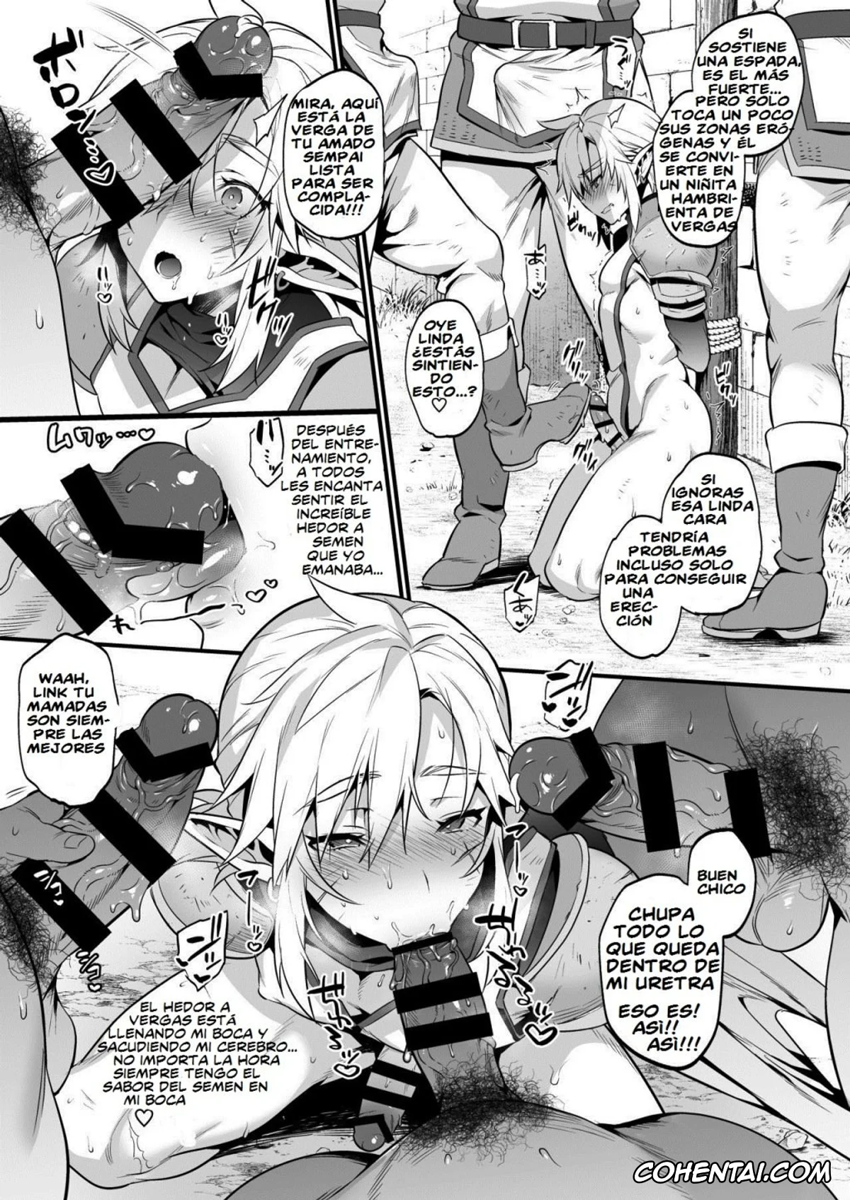 The Legend Of Zelda xxx, Link xxx, Kunrenhei no Junan (The Legend of Zelda), pagina 10