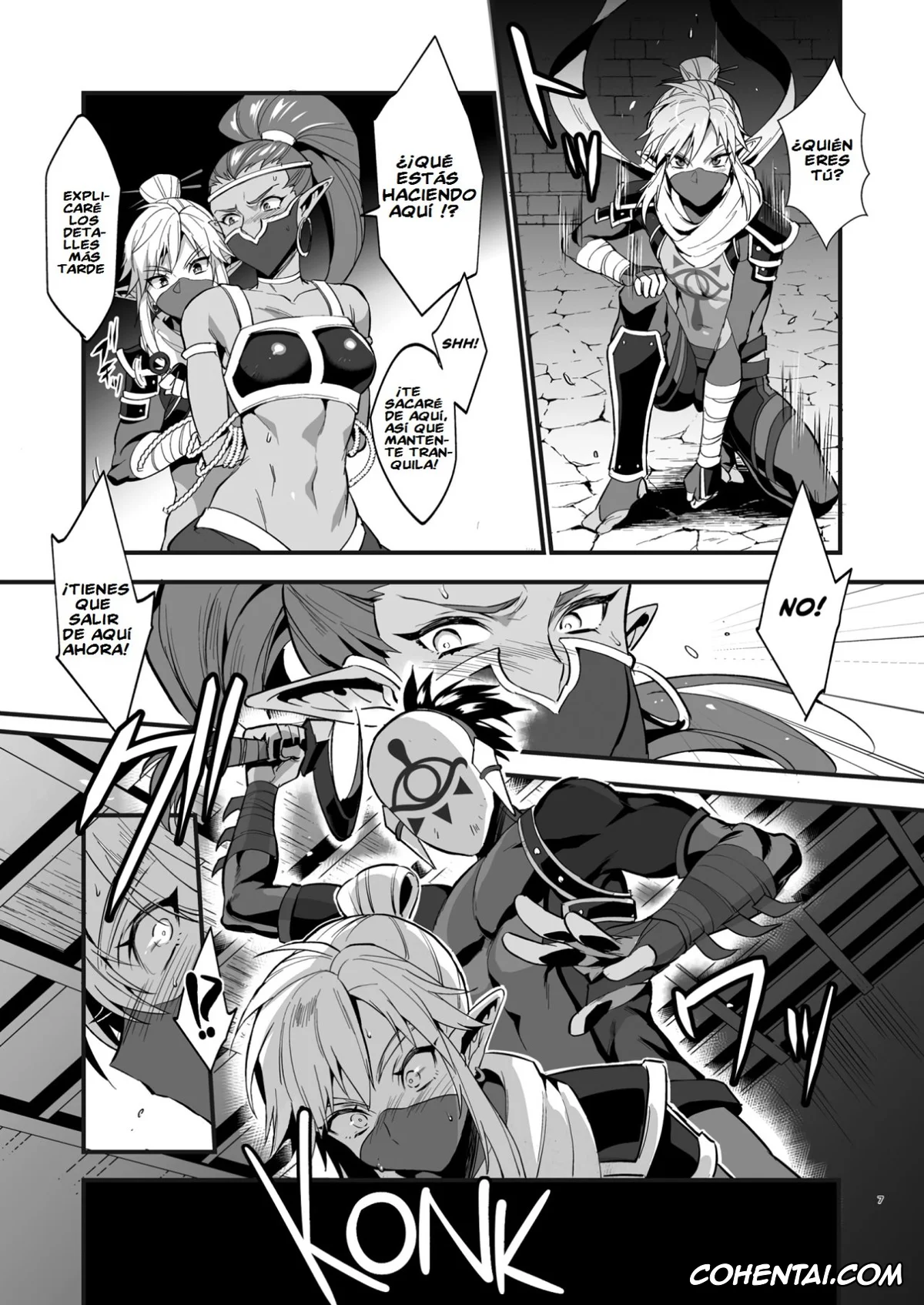 The Legend Of Zelda xxx, Link xxx, Eiketsu Ninja Gaiden ~Haiboku Hen~ (The Legend of Zelda), pagina 4