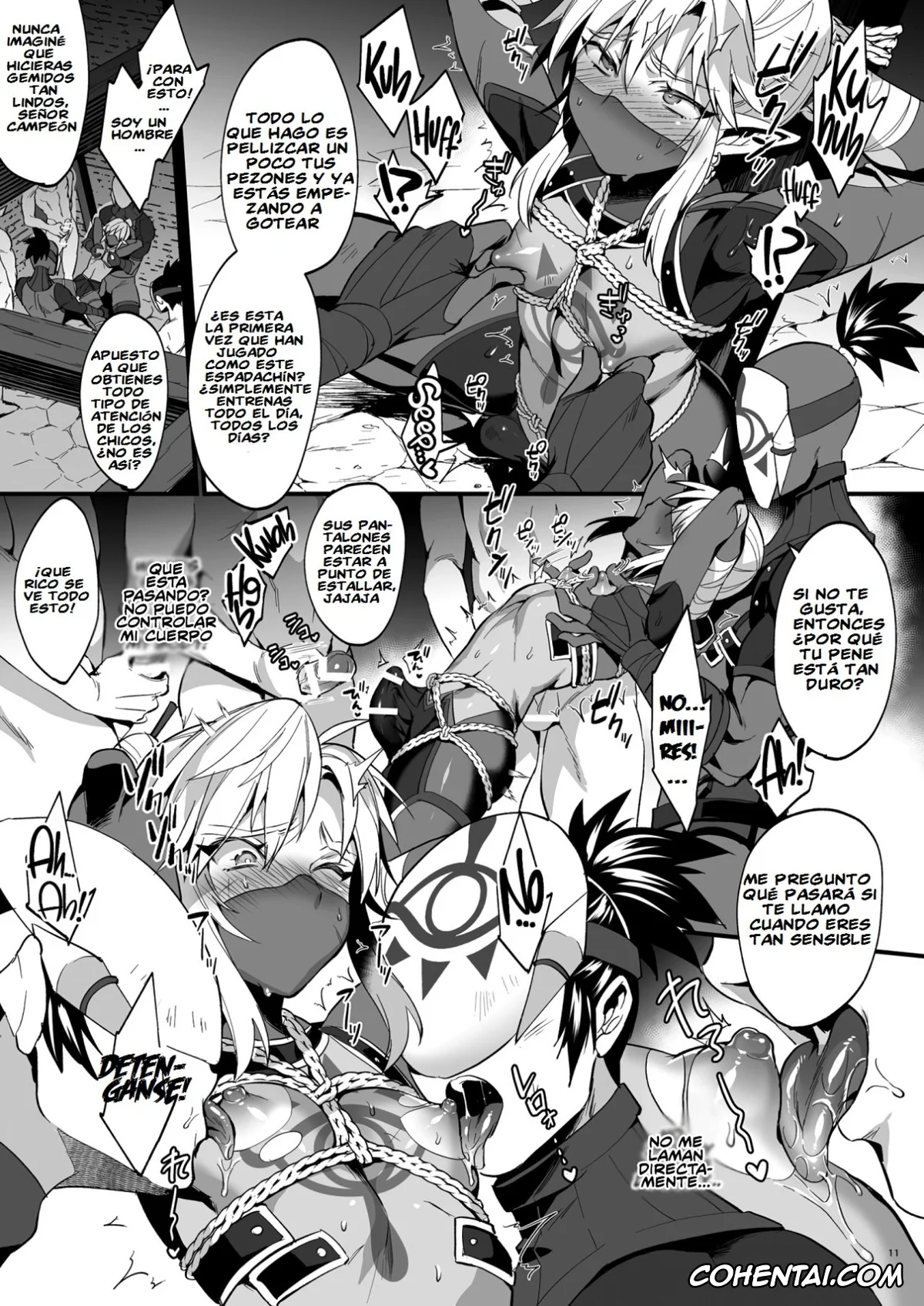 The Legend Of Zelda porno, Link porno, Eiketsu Ninja Gaiden ~Haiboku Hen~ (The Legend of Zelda), pagina 8