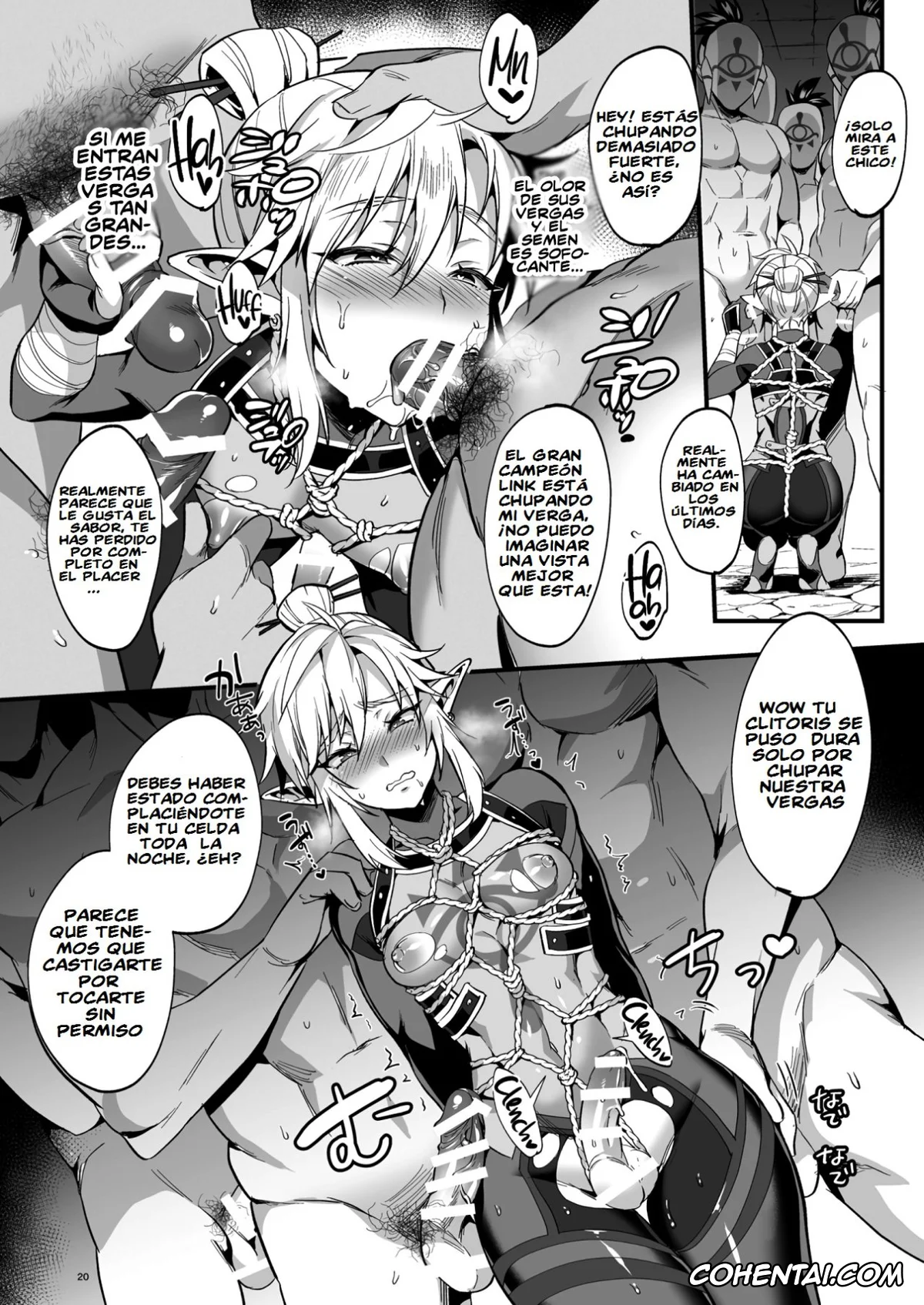 The Legend Of Zelda porno, Link porno, Eiketsu Ninja Gaiden ~Haiboku Hen~ (The Legend of Zelda), pagina 17