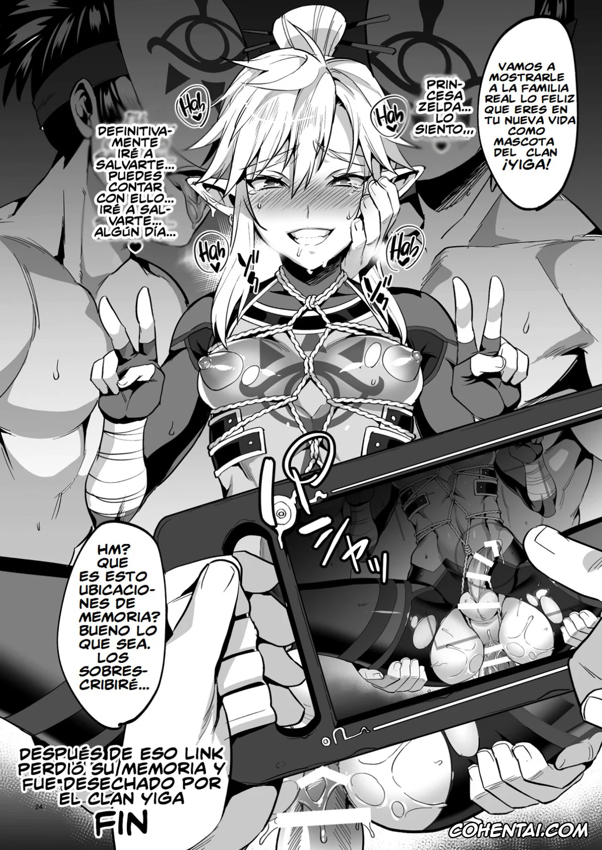 The Legend Of Zelda hentai, Link hentai, Eiketsu Ninja Gaiden ~Haiboku Hen~ (The Legend of Zelda), pagina 21