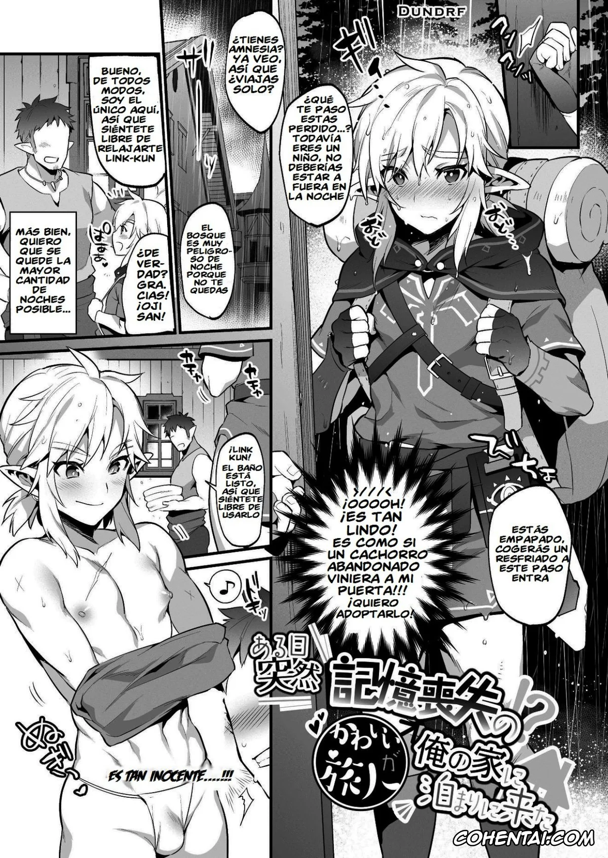 The Legend Of Zelda porno, Link porno, Yuusha no Sairokubon Challenge (The Legend of Zelda), pagina 2
