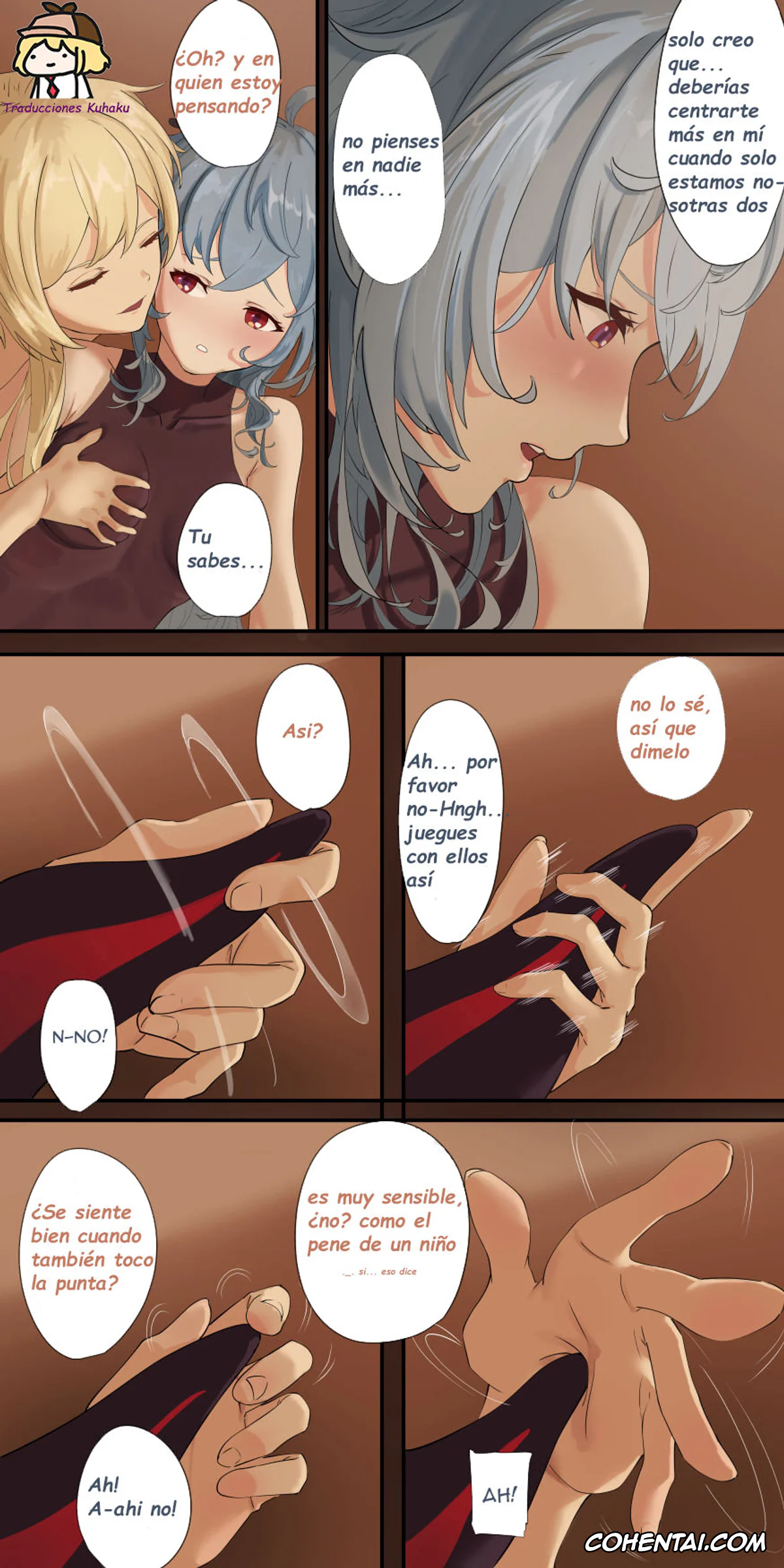 Genshin Impact xxx, Ganyu xxx, Keqing xxx, Lumine xxx, The First Archon Part 3 (Genshin Impact), pagina 10