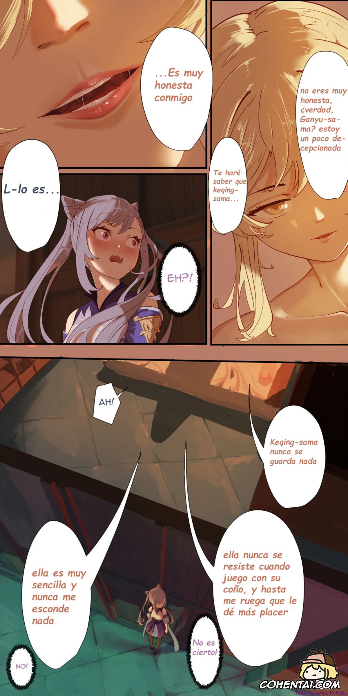 Genshin Impact porno, Ganyu porno, Keqing porno, Lumine porno, The First Archon Part 3 (Genshin Impact), pagina 11