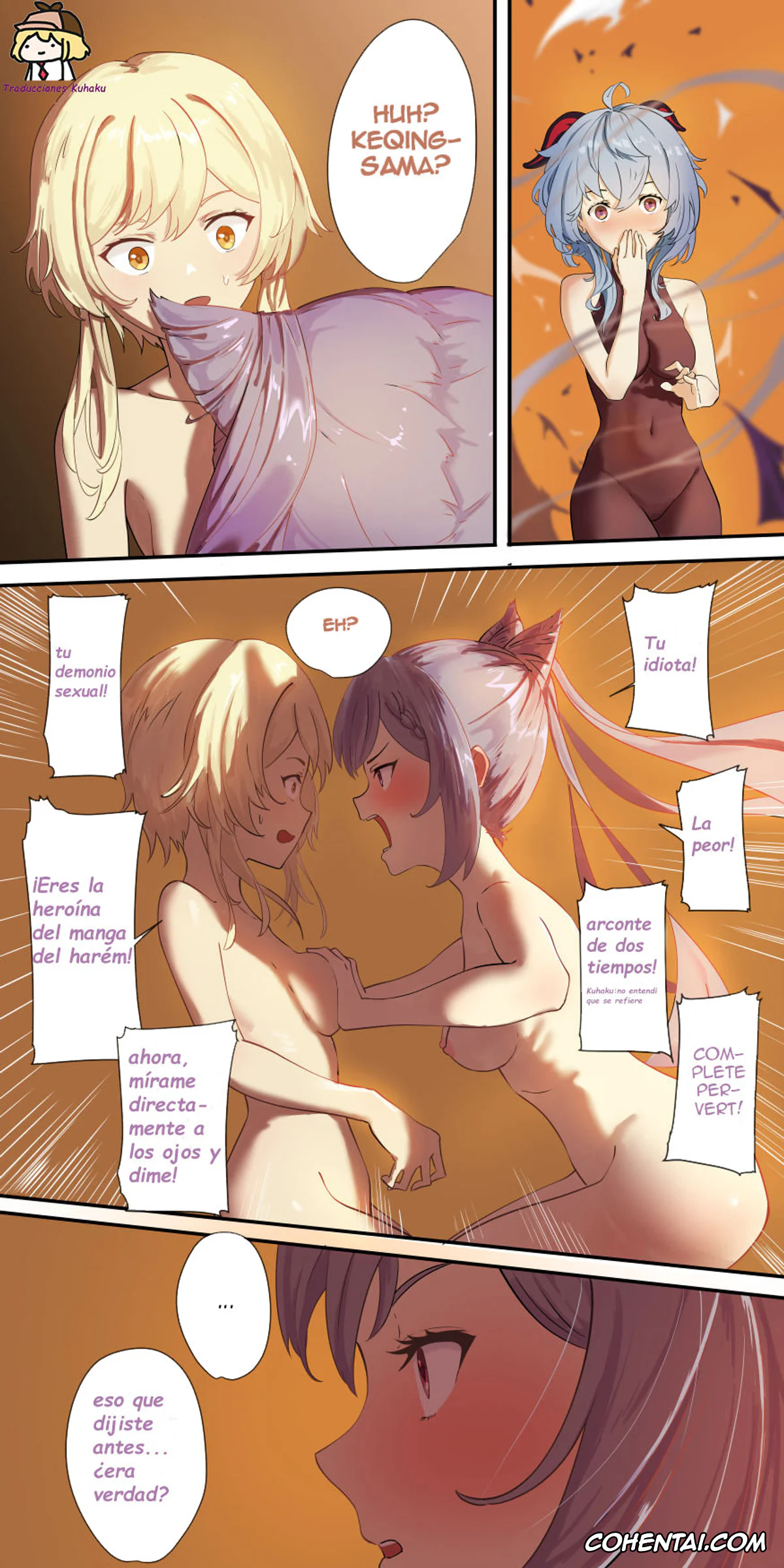 Genshin Impact porno, Ganyu porno, Keqing porno, Lumine porno, The First Archon Part 3 (Genshin Impact), pagina 14