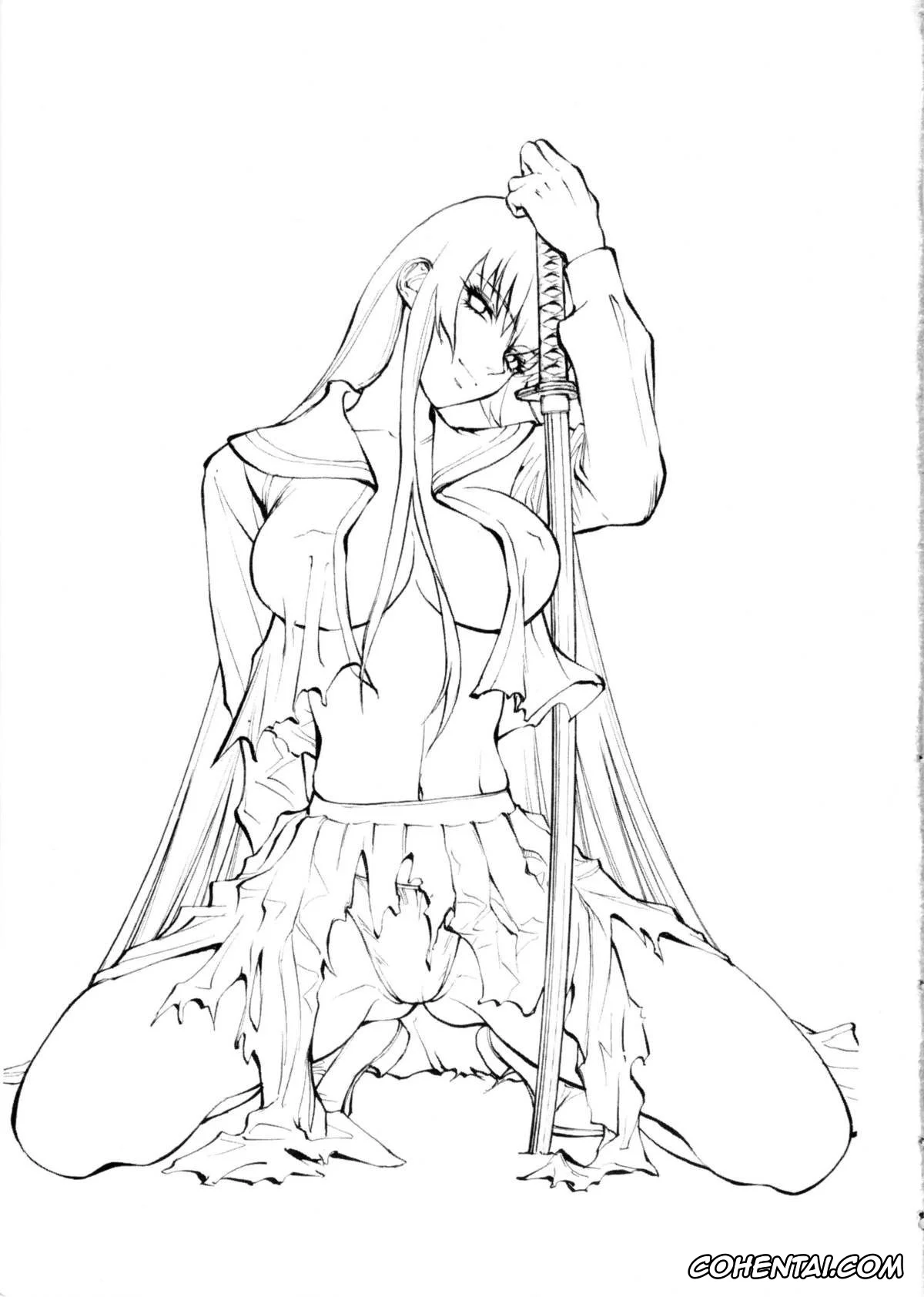 Highschool Of The Dead porno, Saeko Busujima porno, Takashi Komuro porno, Saeko (Highschool of the Dead), pagina 2